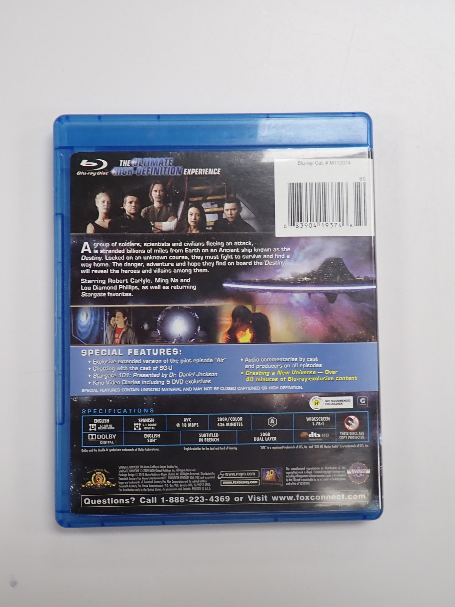 Stargate Universe 1.0 - Blu-Ray [Pre-Owned]