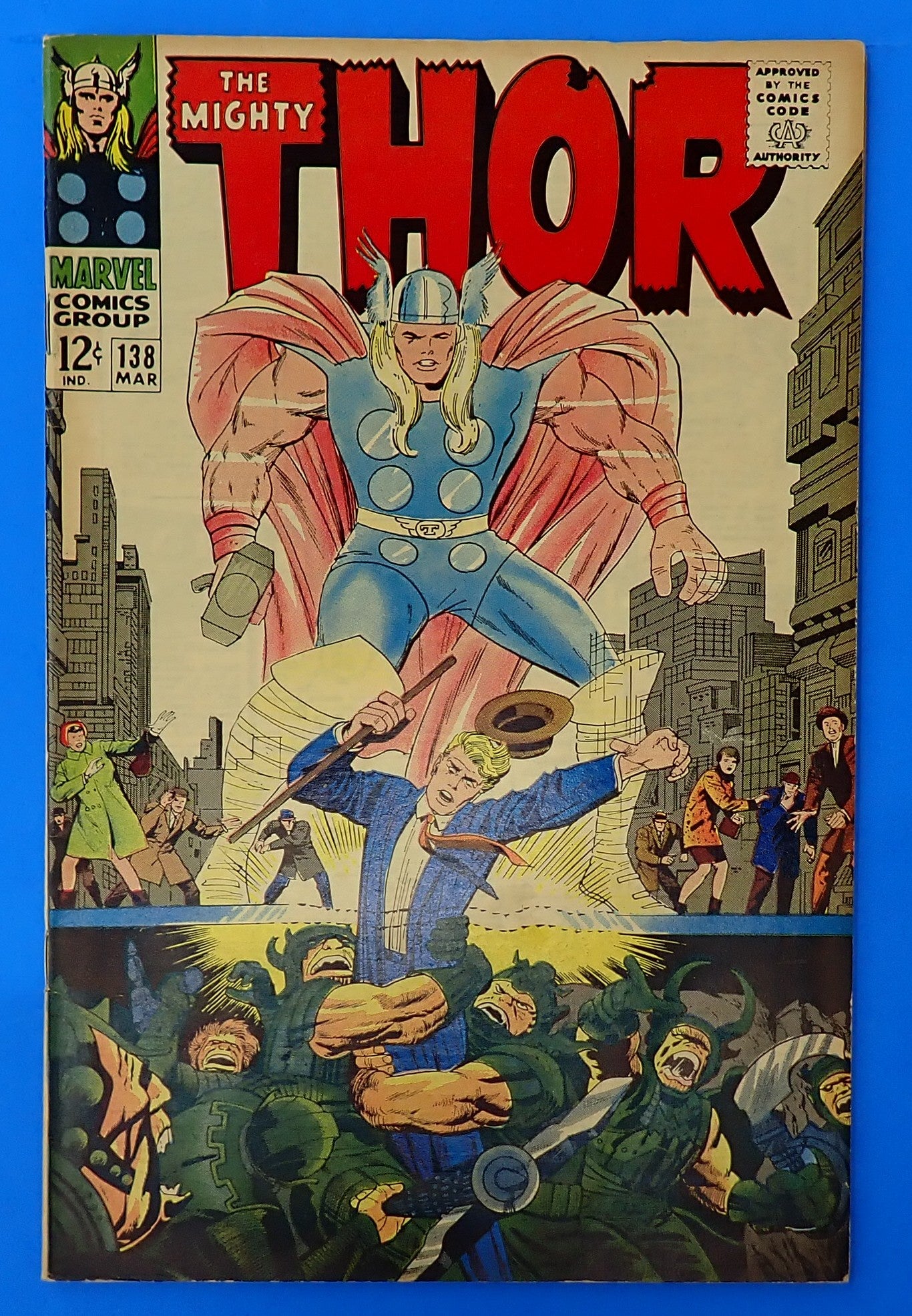 Thor #138 (1967) - FN/VF (7.0) - 1st App. of Orikal