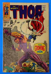 Thor #140 (1967) - VG/FN (5.0) - 1st App. Growing Man