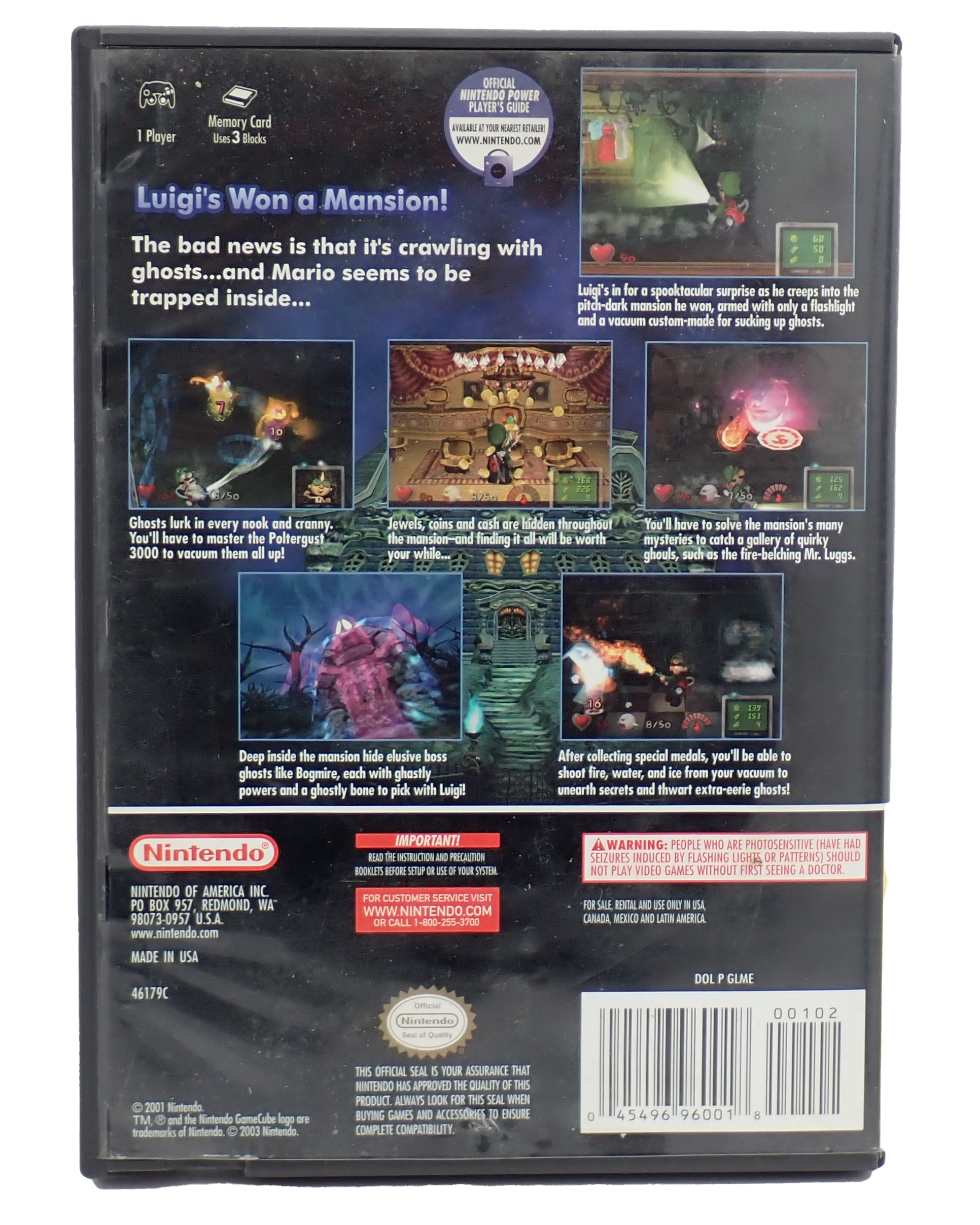 Luigi's Mansion [Player's Choice] - GameCube