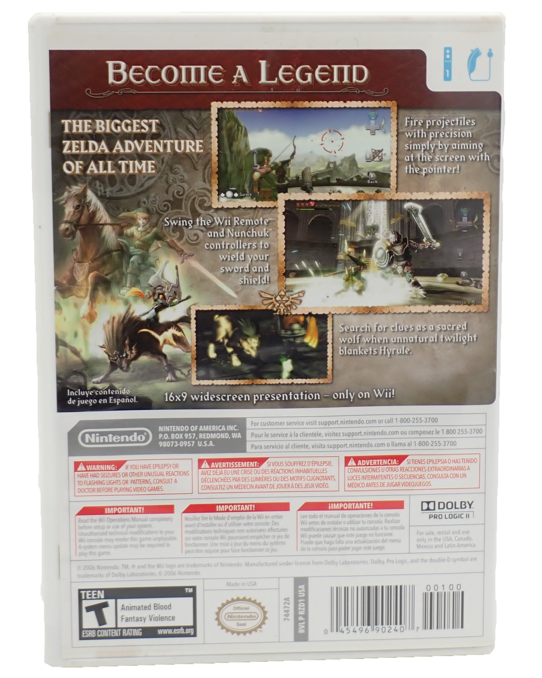 The Legend of Zelda Twilght Princess [Nintendo Selects] - Wii