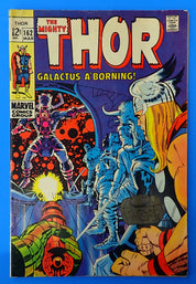 Thor #162 (1969) - VG+/FN (4.5-5.0) - Origin of Galactus