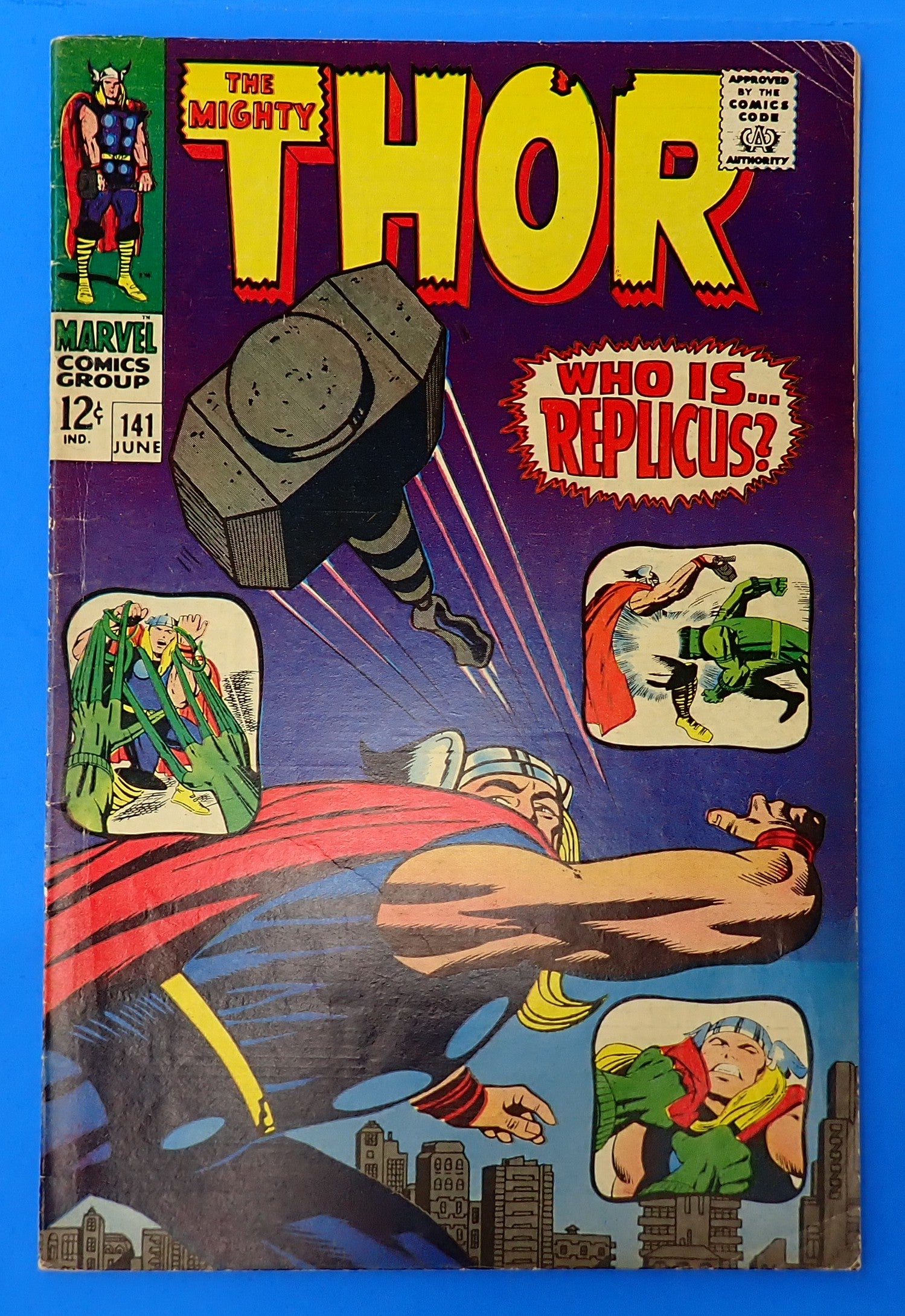 Thor #141 (1967) - VG/FN- (5.0-5.5) - Silver Age Issue