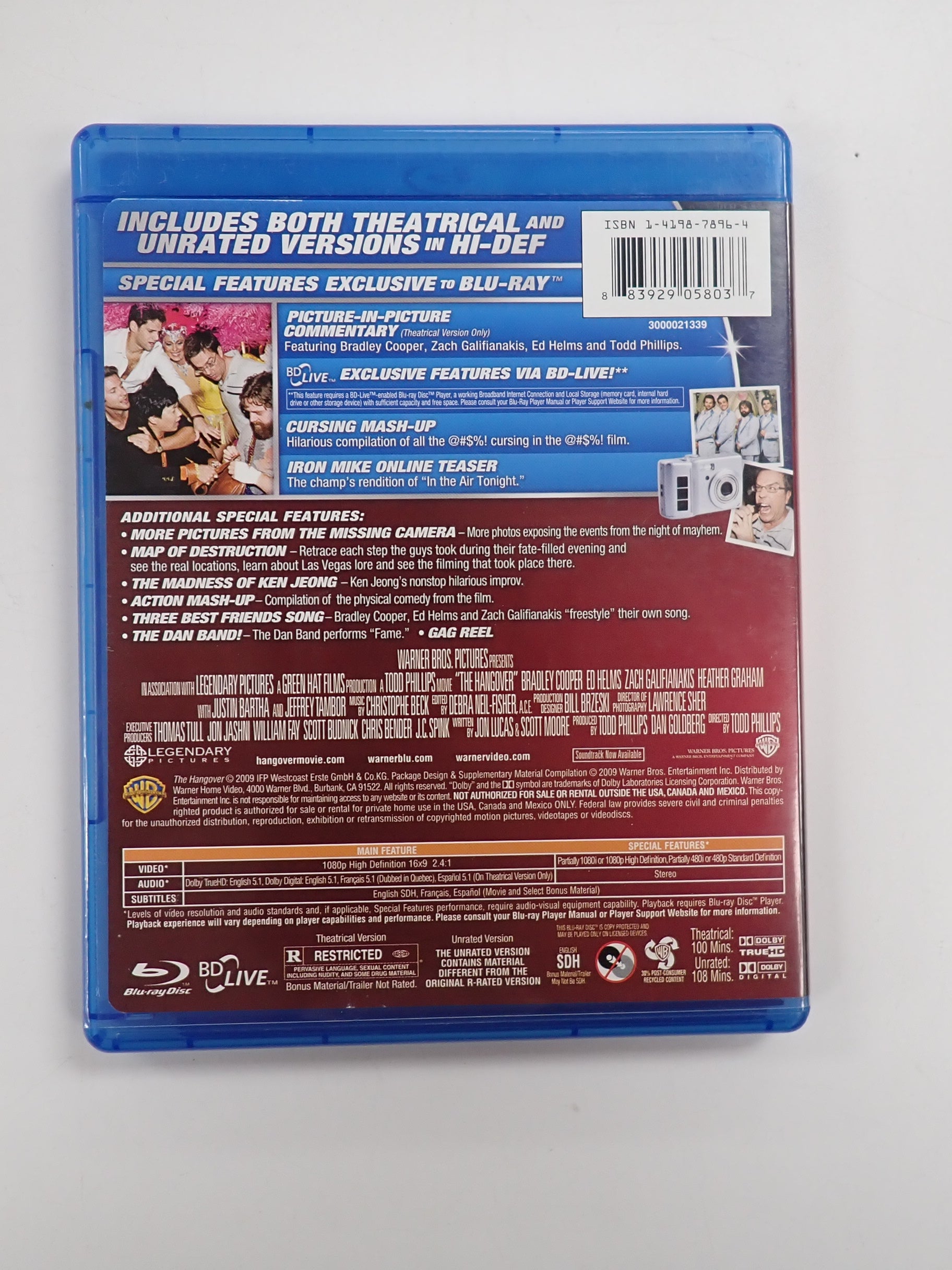 The Hangover [Unrated] - Blu-Ray