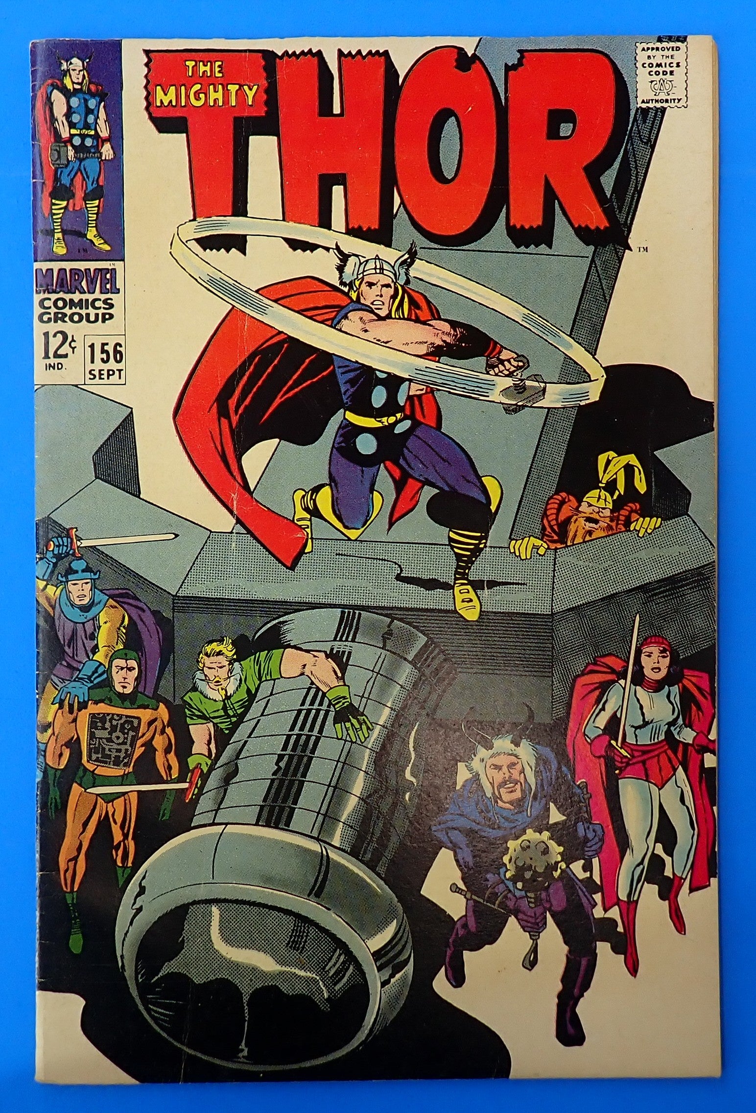 Thor #156 (1968) - VG/FN- (5.0-5.5) - Silver Age Issue