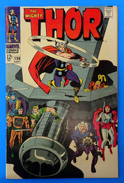 Thor #156 (1968) - VG/FN- (5.0-5.5) - Silver Age Issue