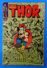 Thor #154 (1968) - VG/VG+ (4.0-4.5) - 1st App. Mangog