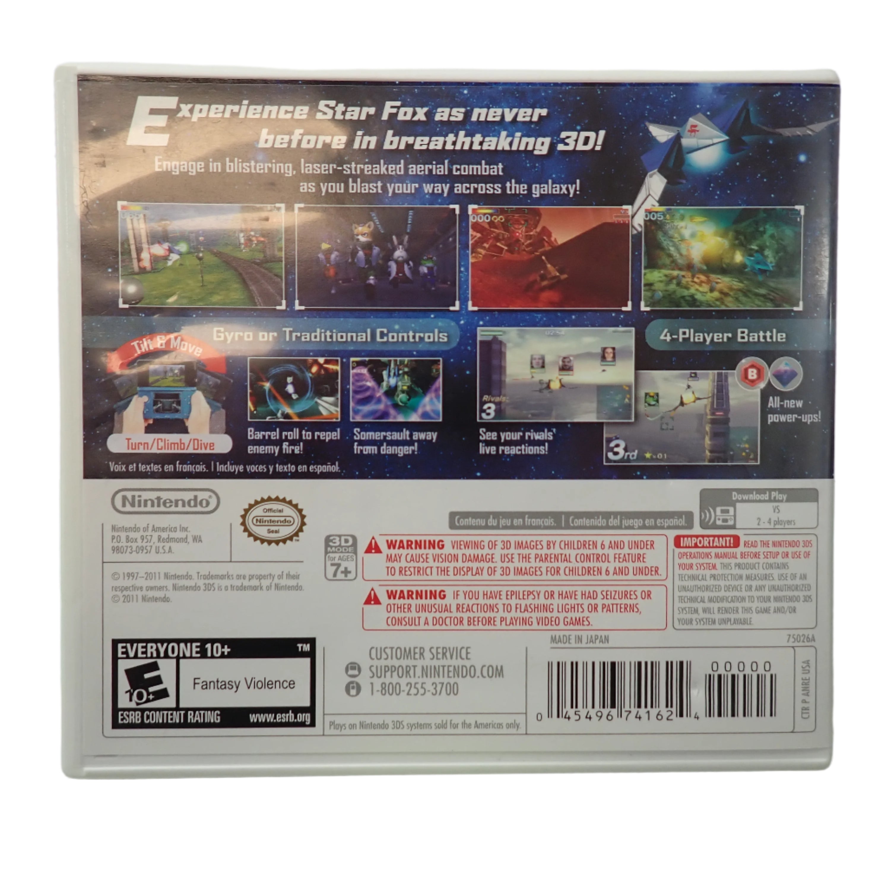 Starfox 64 3D - 3DS