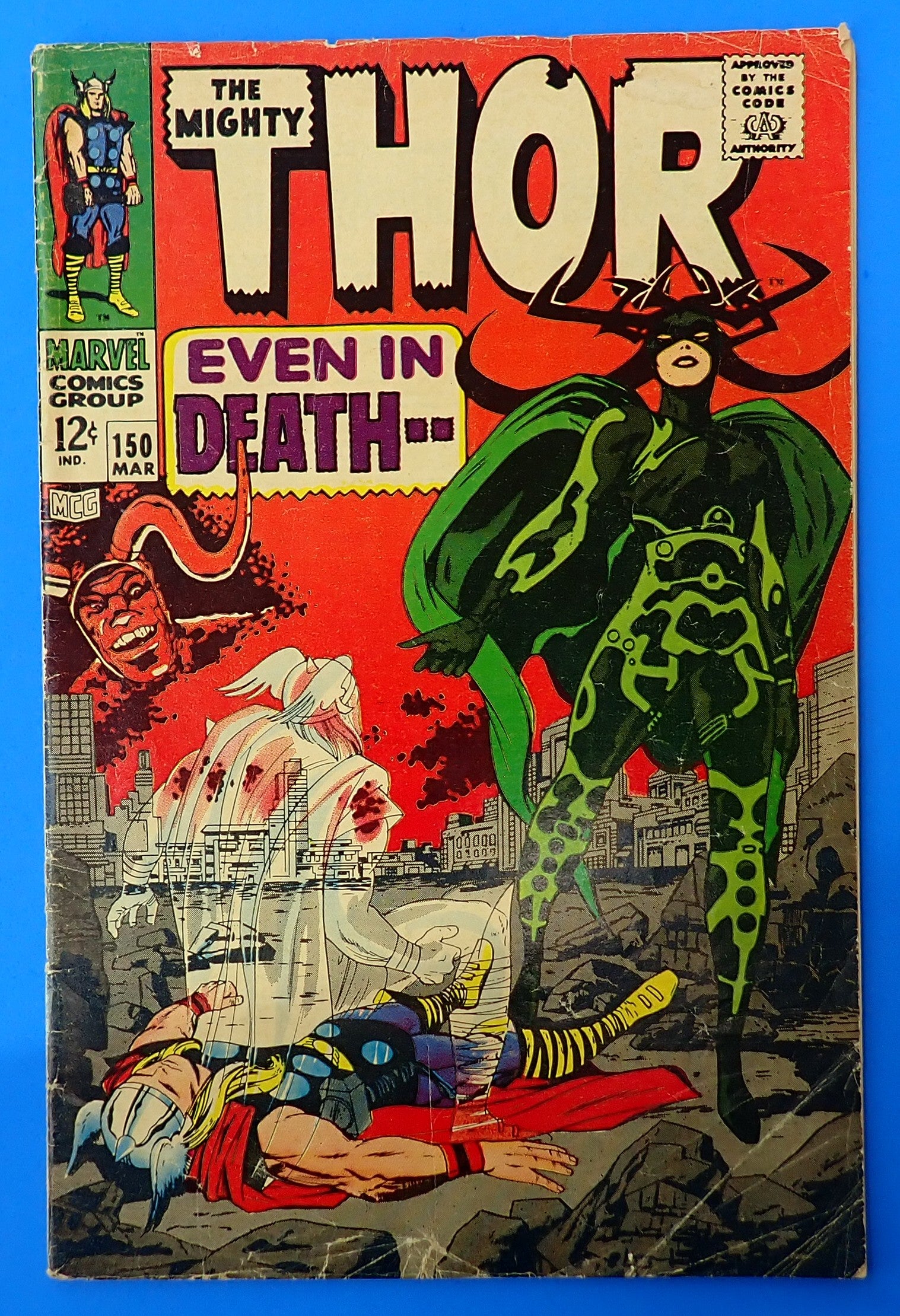 Thor #150 (1968) - GD/VG (3.0) - 1st Cover App. Hela