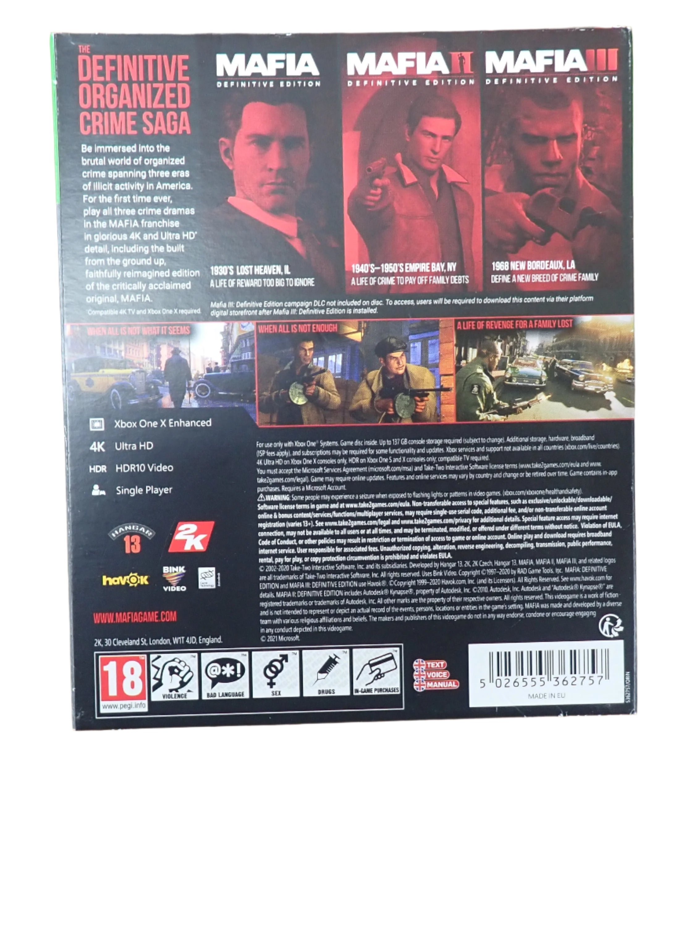 Mafia Trilogy - Xbox One