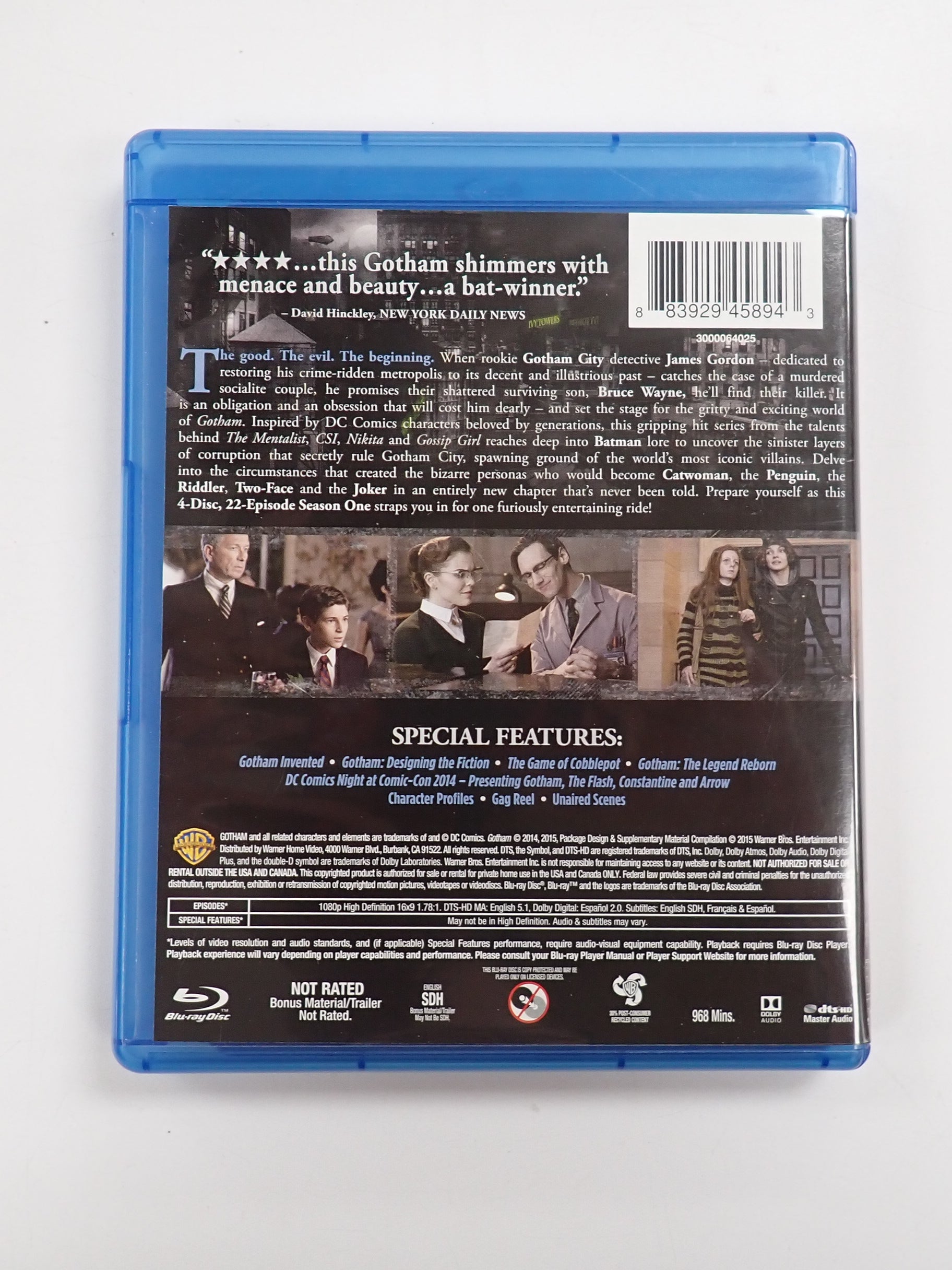 Gotham Season One - Blu-Ray [Pre-Owned]