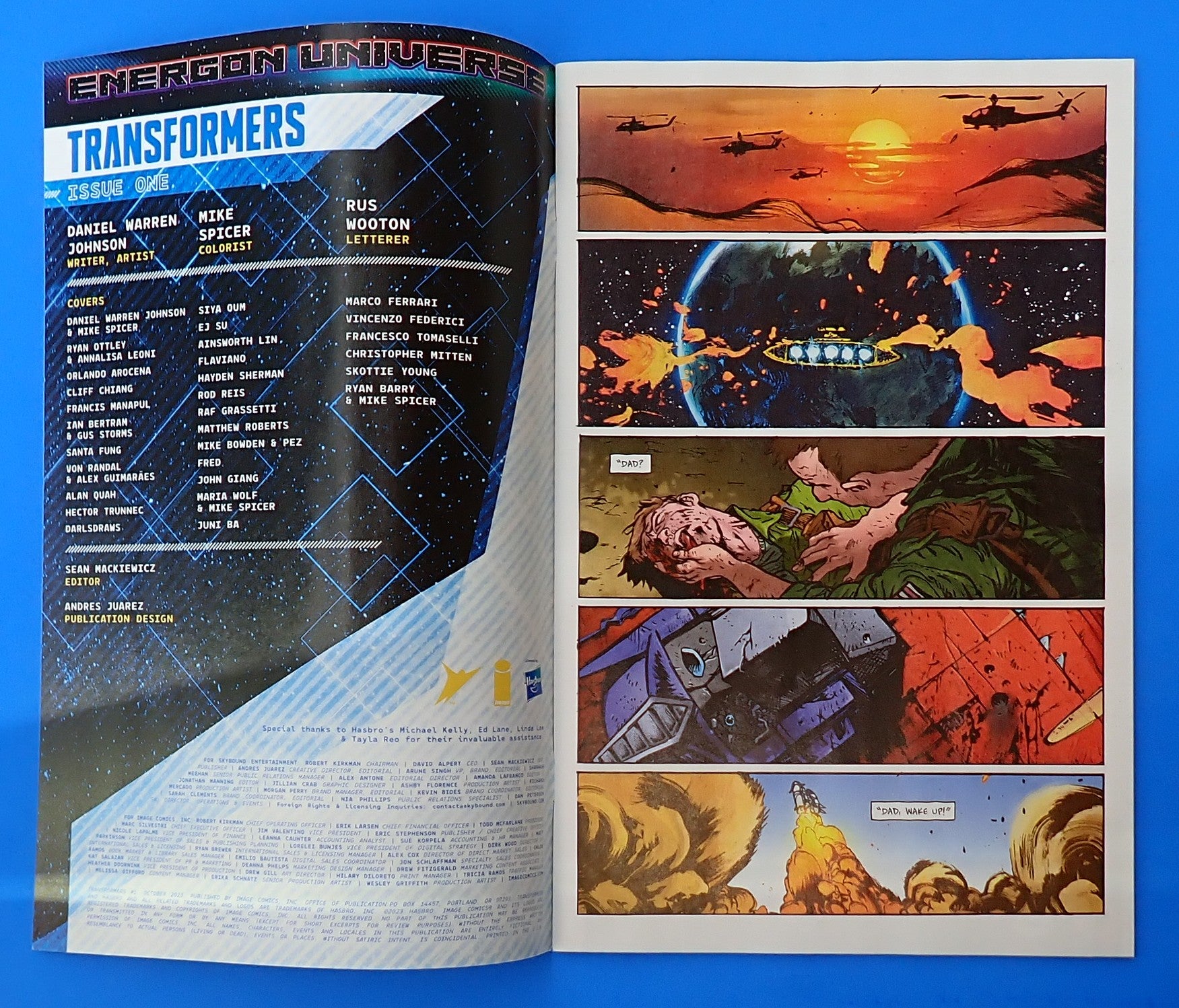 Transformers #1 (2023) - NM+ (9.6) - Image Premiere Issue