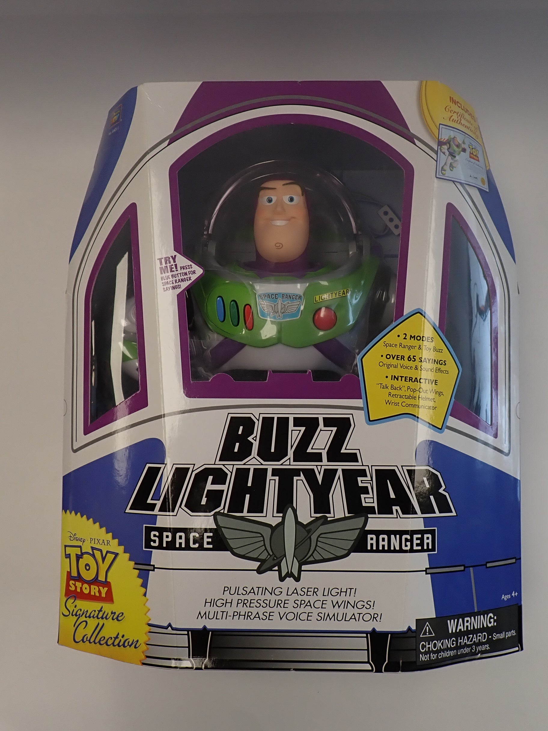 Buzz Lightyear Signature Collection Space Ranger Talking Figure [Pre-Owned]