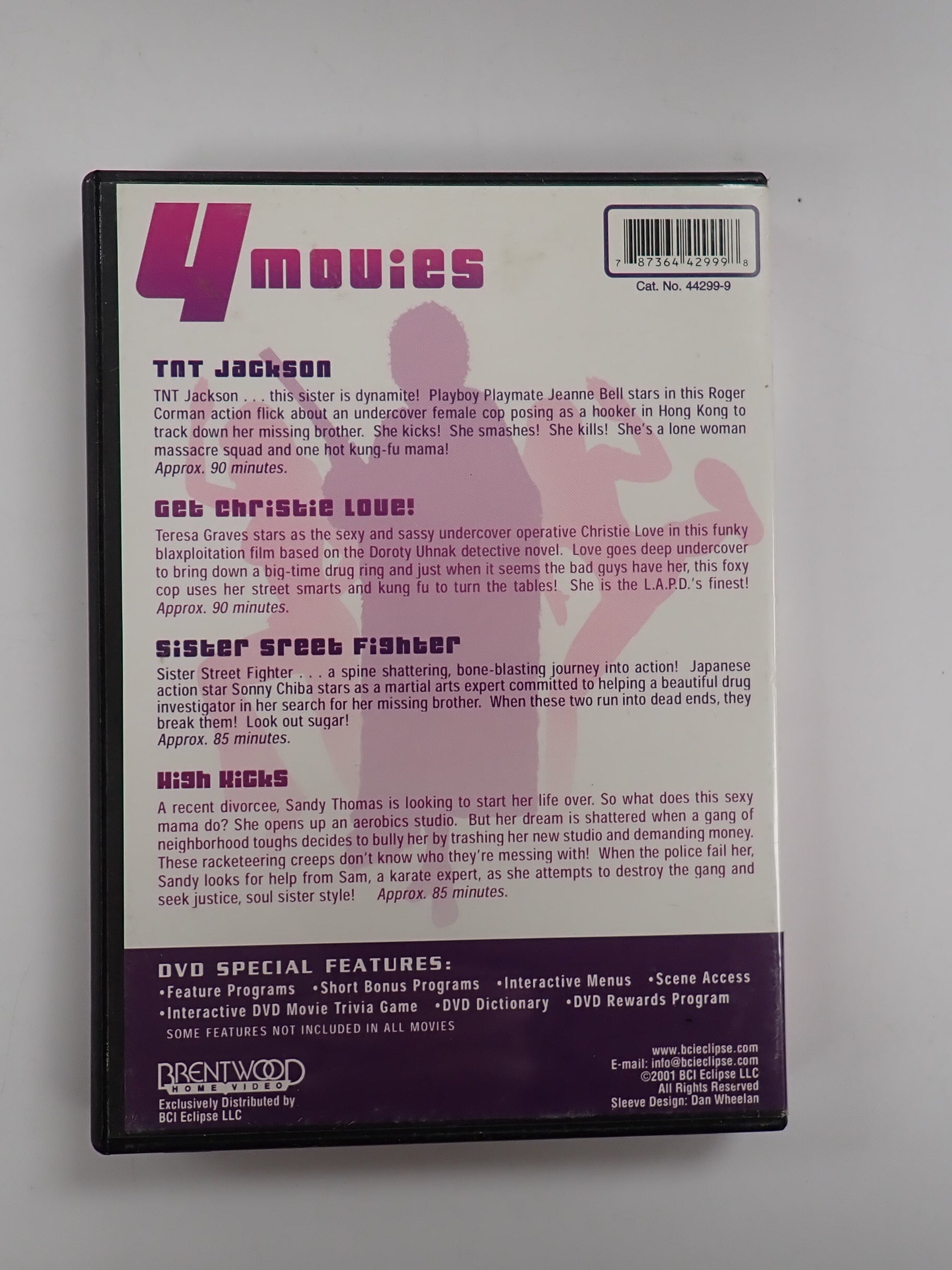 Savage Sisters [4 Movies] - DVD [Pre-Owned]