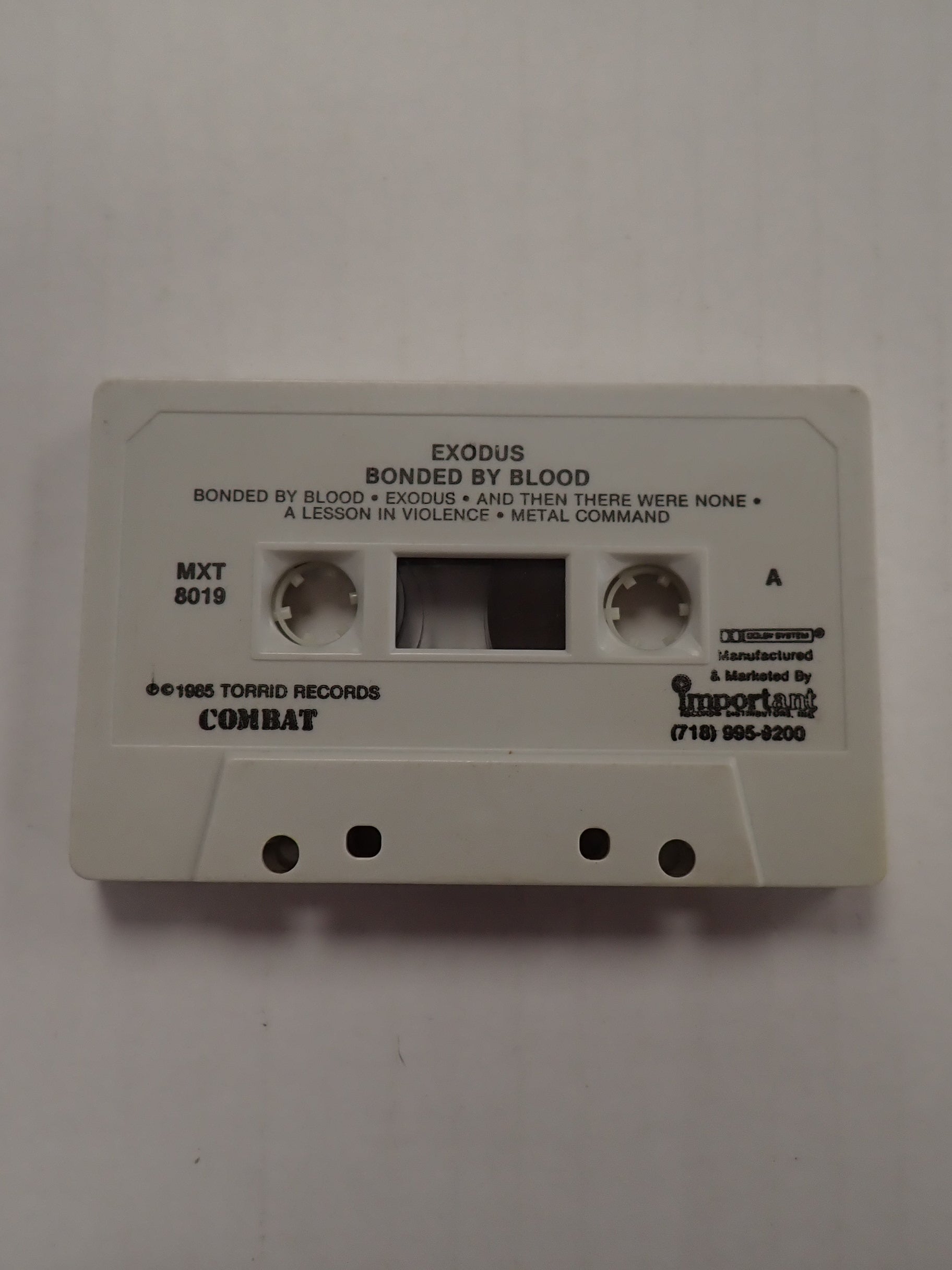Exodus - Bonded By Blood - Cassette [Pre-Owned]