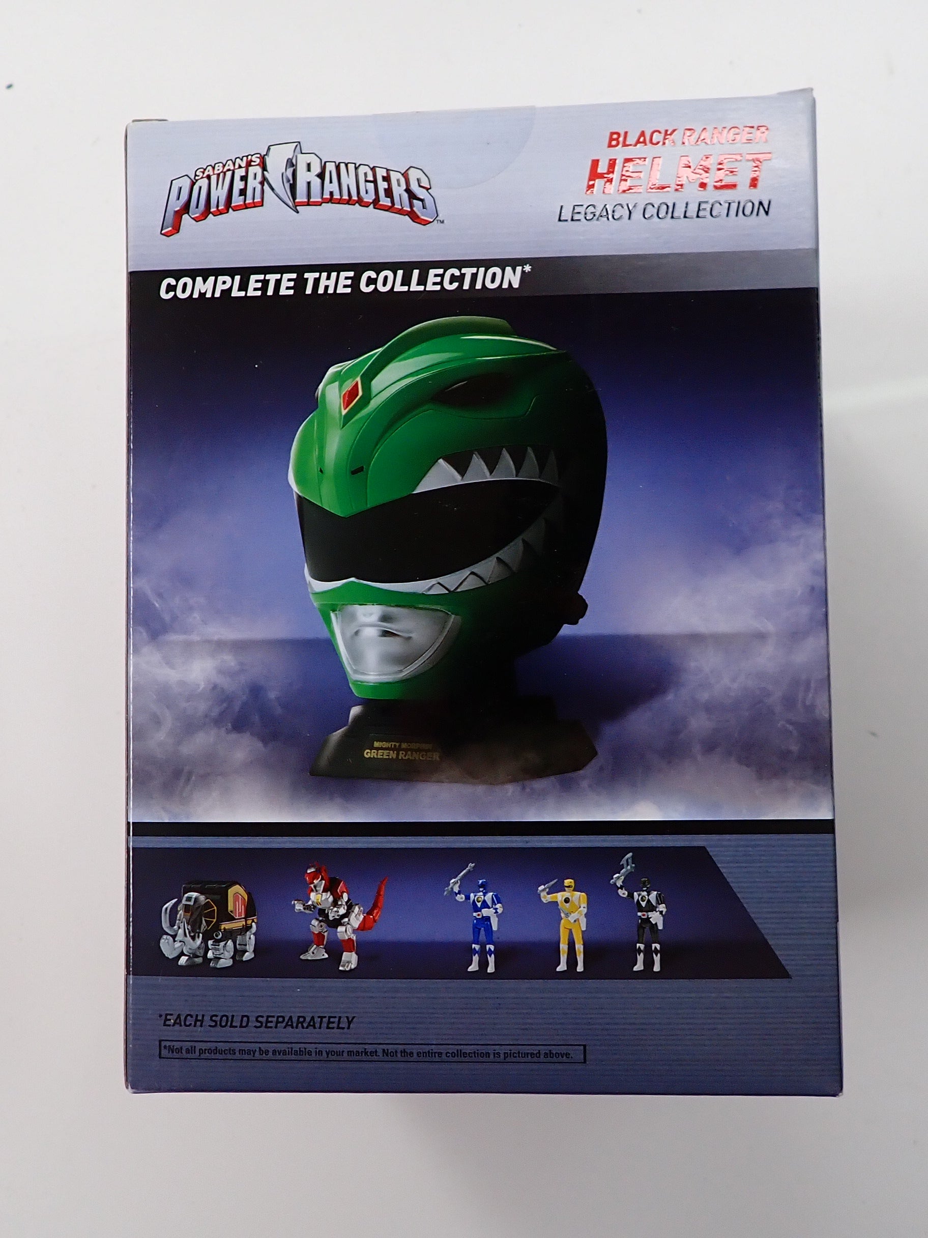 Black Ranger Helmet - MMPR Legacy Collection [Pre-Owned]