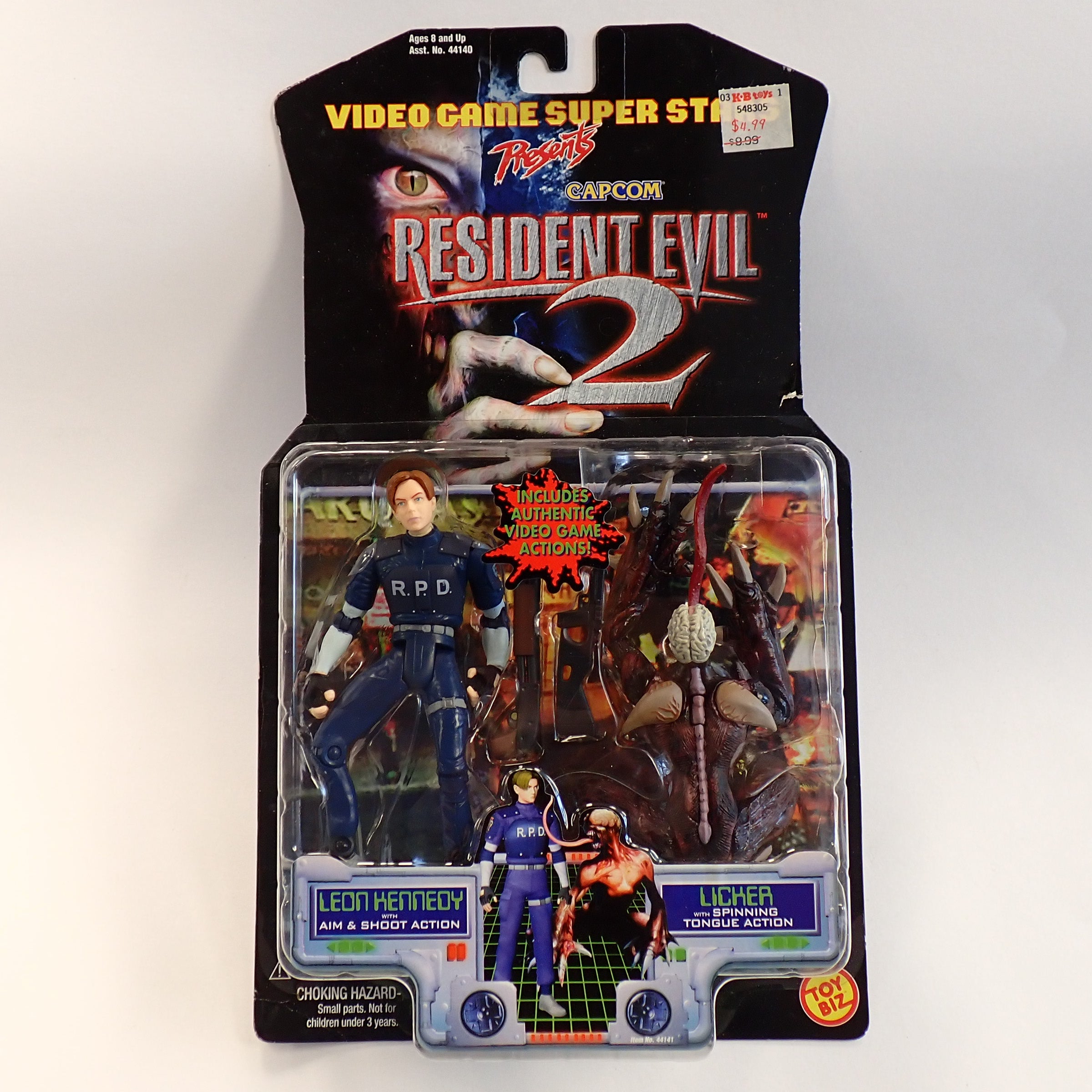 Leon Kennedy & Licker - Resident Evil 2 (1998) [Pre-Owned]
