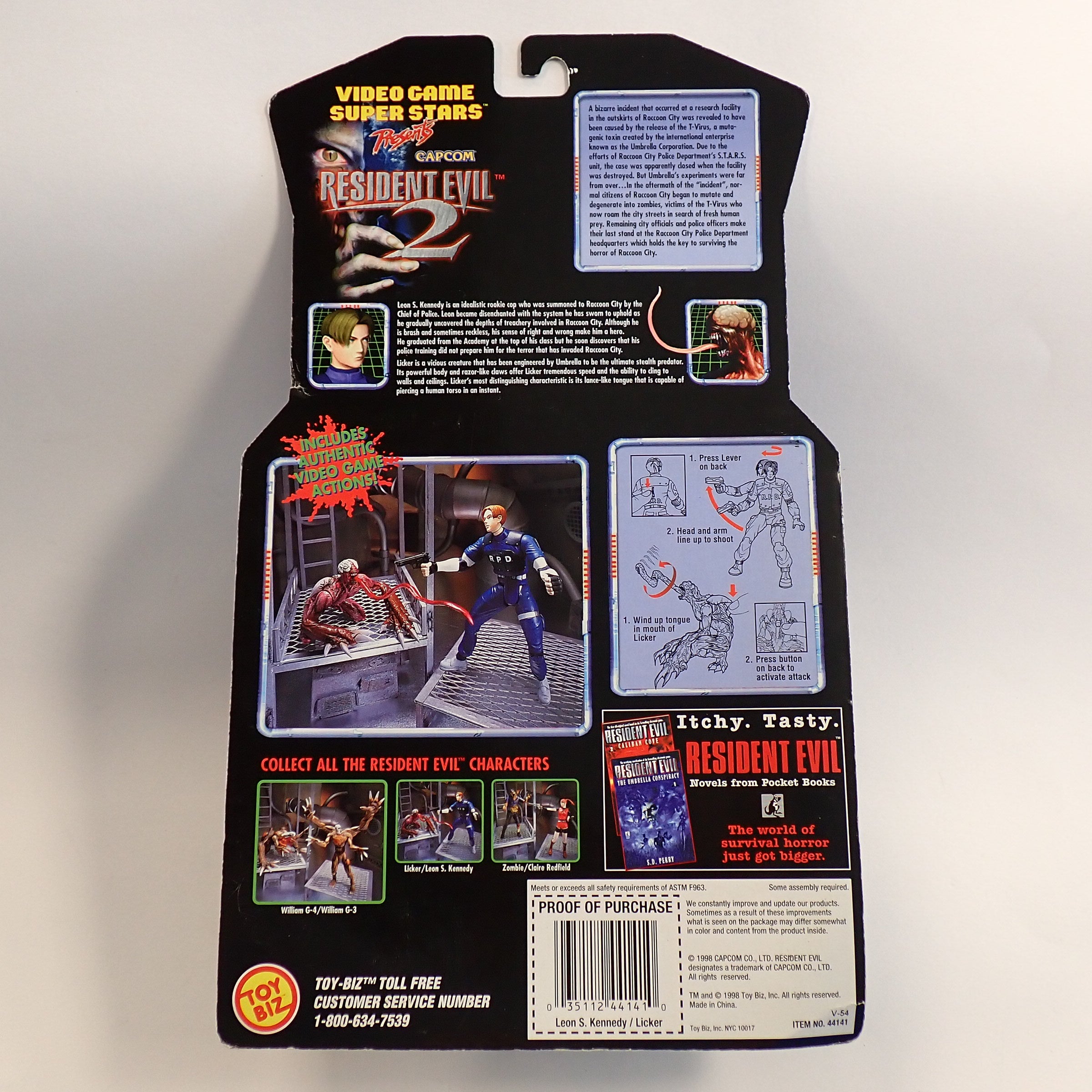 Leon Kennedy & Licker - Resident Evil 2 (1998) [Pre-Owned]