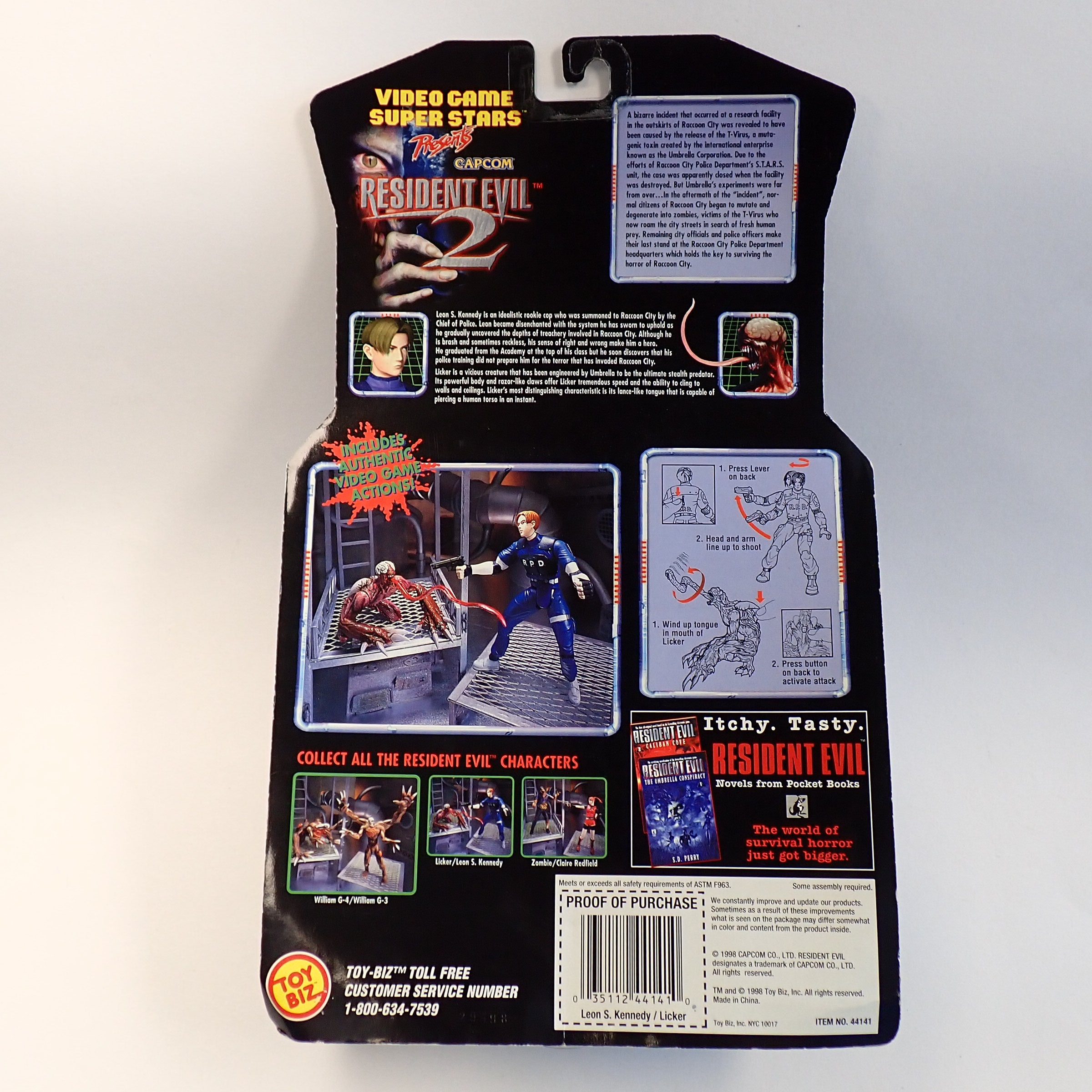 Leon Kennedy & Licker - Resident Evil 2 (1998) [Pre-Owned]