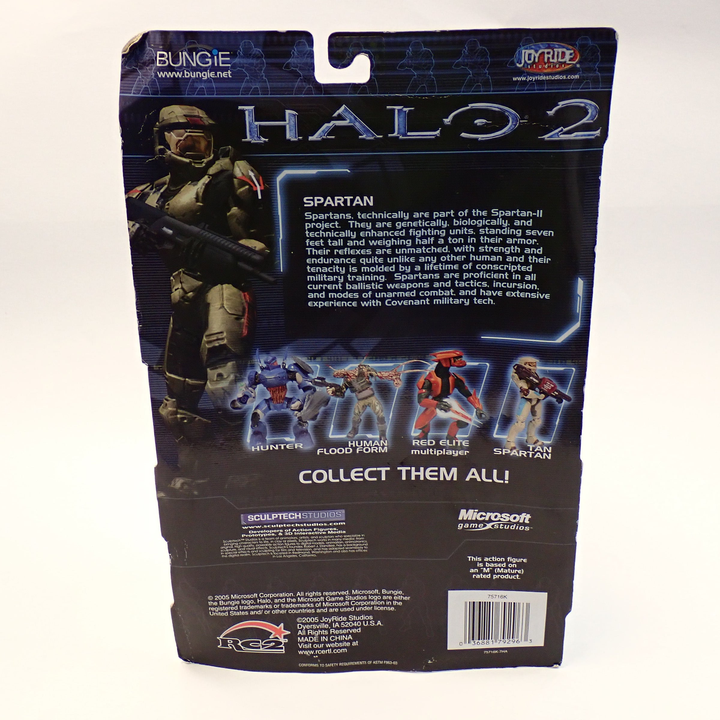 Tan Spartan w/ Shotgun, Rocket Launcher, and Plasma Pistol - Halo 2 Joyride (2005) [Pre-Owned]