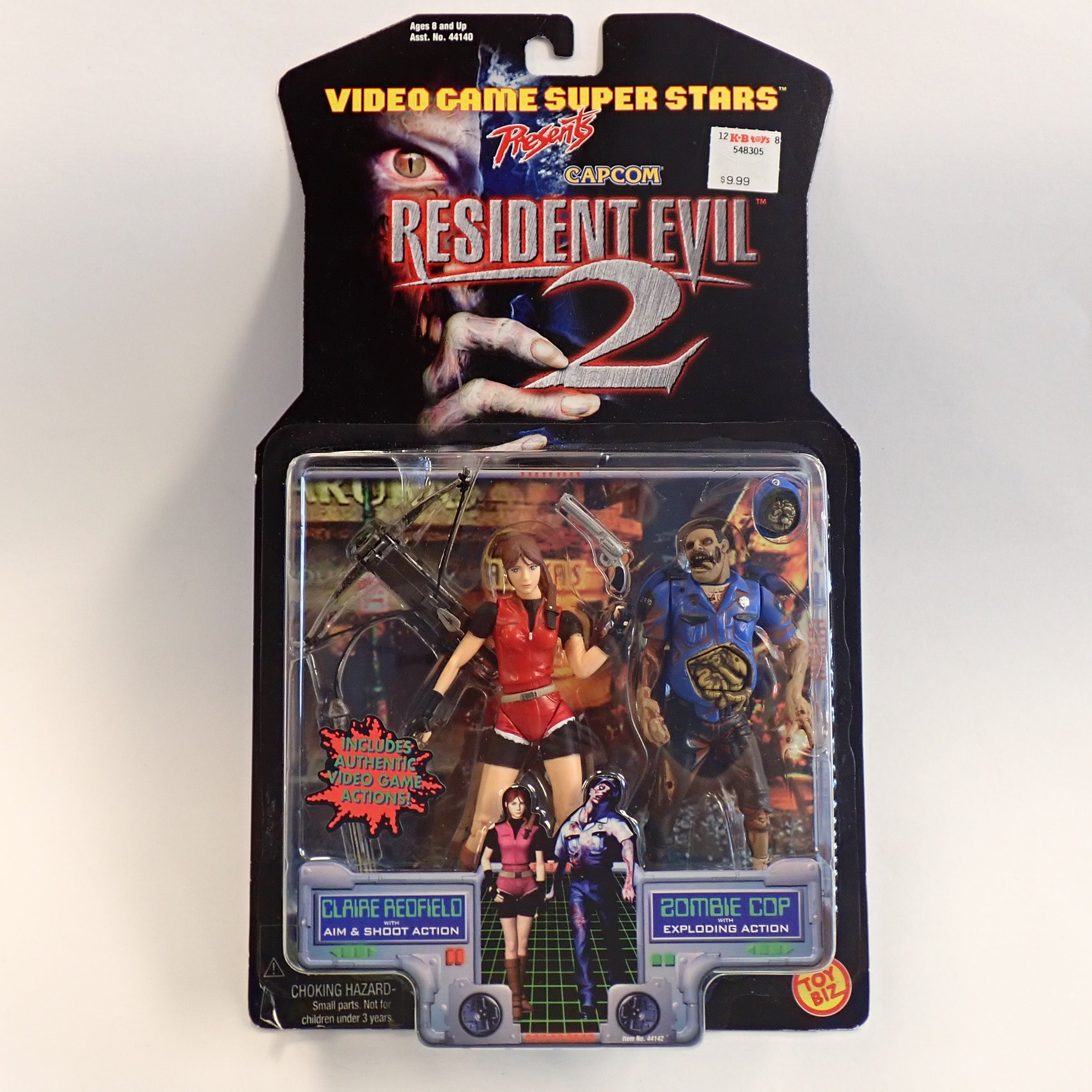 Claire Redfield & Zombie Cop - Resident Evil 2 (1998) [Pre-Owned]