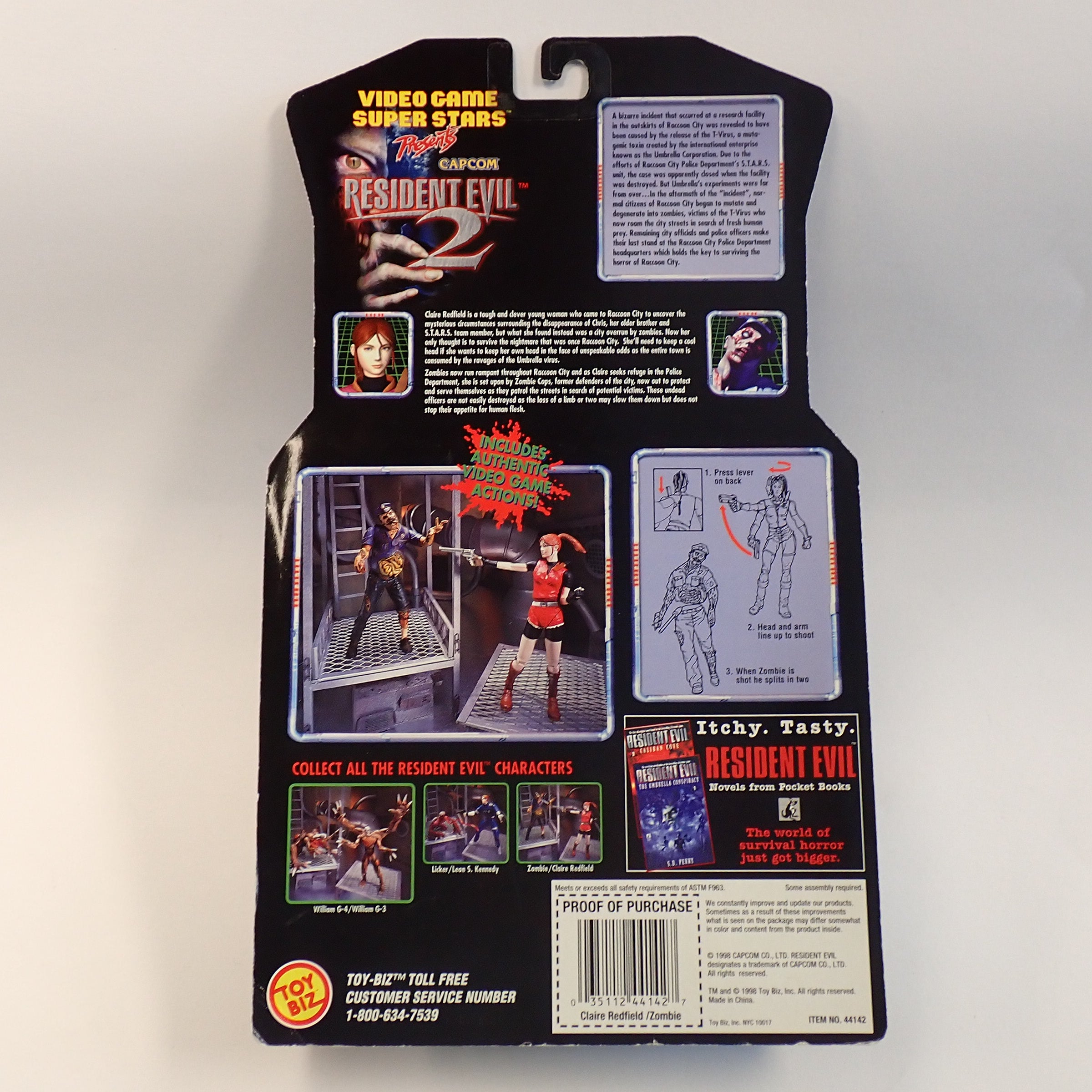 Claire Redfield & Zombie Cop - Resident Evil 2 (1998) [Pre-Owned]