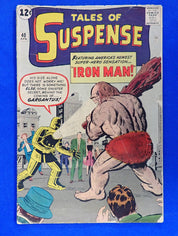 Tales of Suspense #40 (1963) - GD (2.0) [Spine split & piece missing from back bottom right cover}