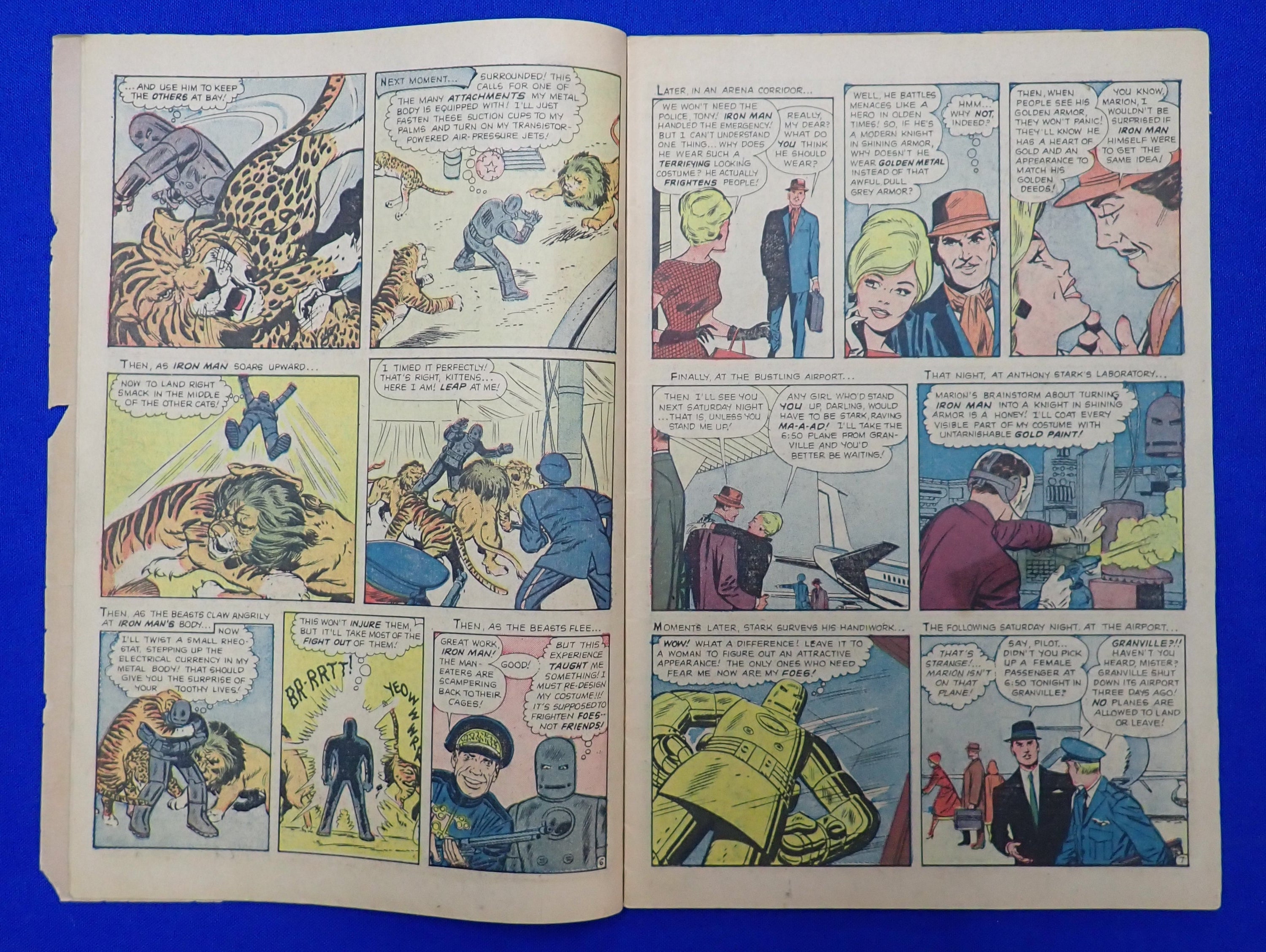 Tales of Suspense #40 (1963) - GD (2.0) [Spine split & piece missing from back bottom right cover}