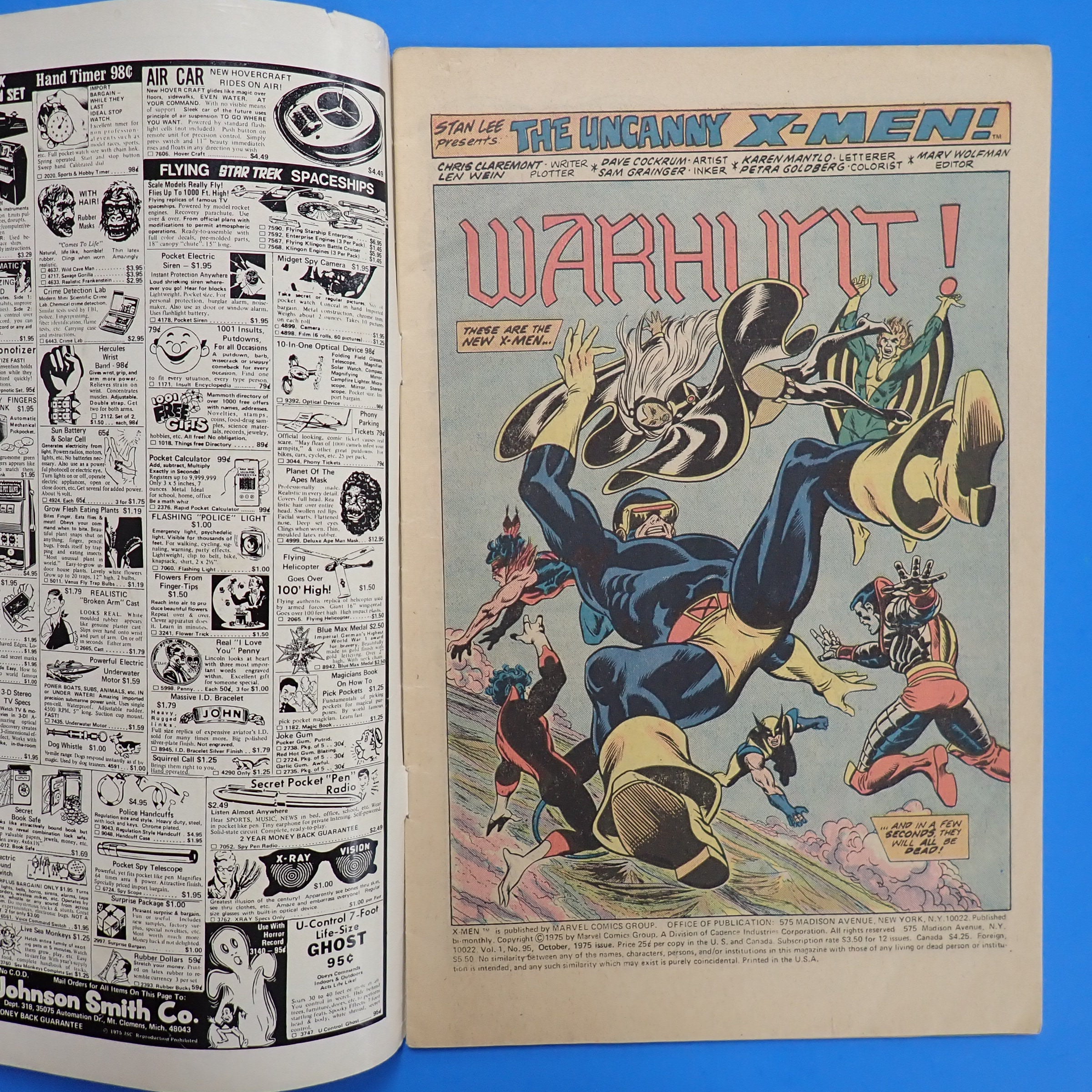 X-Men #95 (1975) - VG/VN (5.0) - 3rd Appearance of Nightcrawler