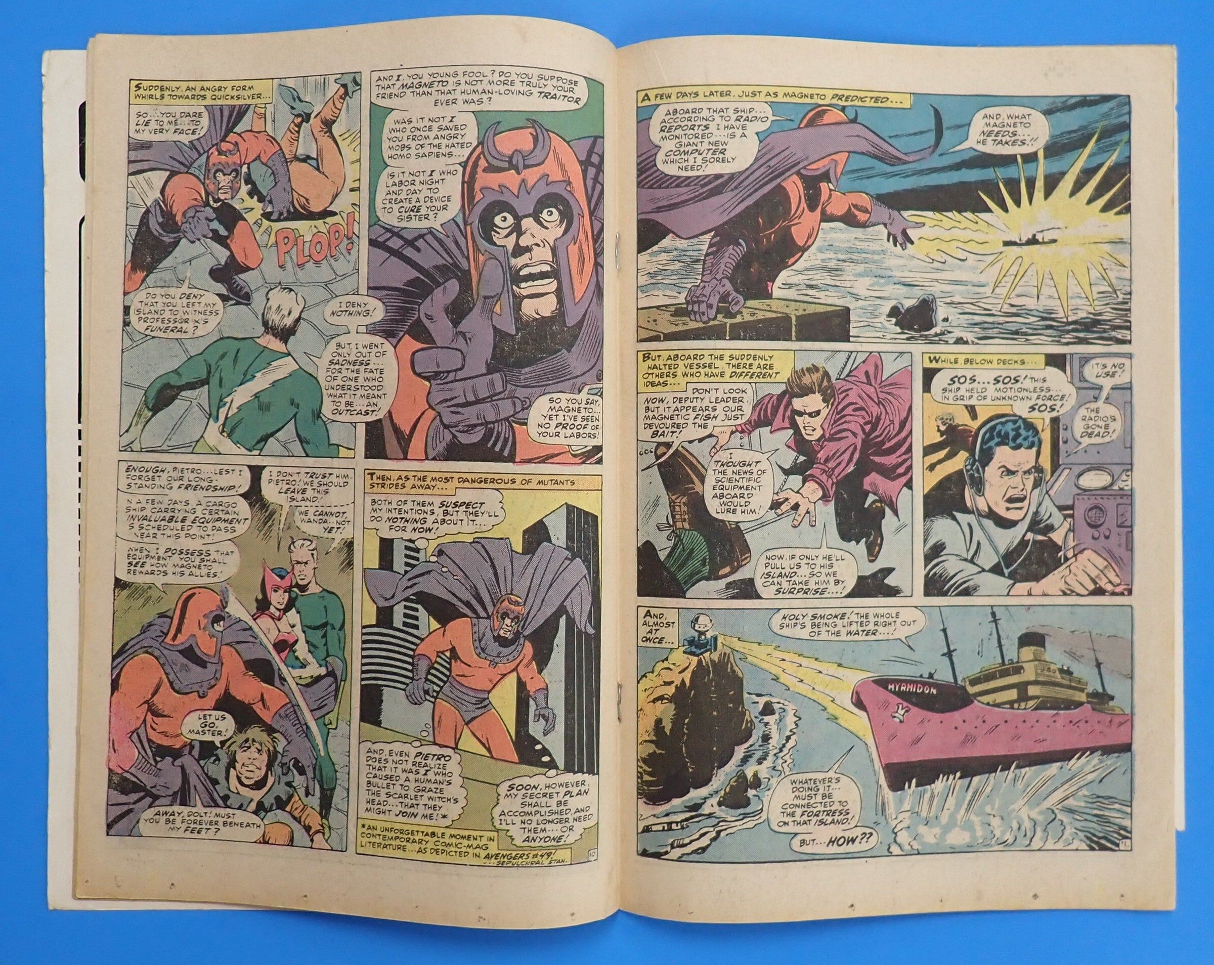 X-Men #91 (1974) - VG- (3.5) - British Pence Variant