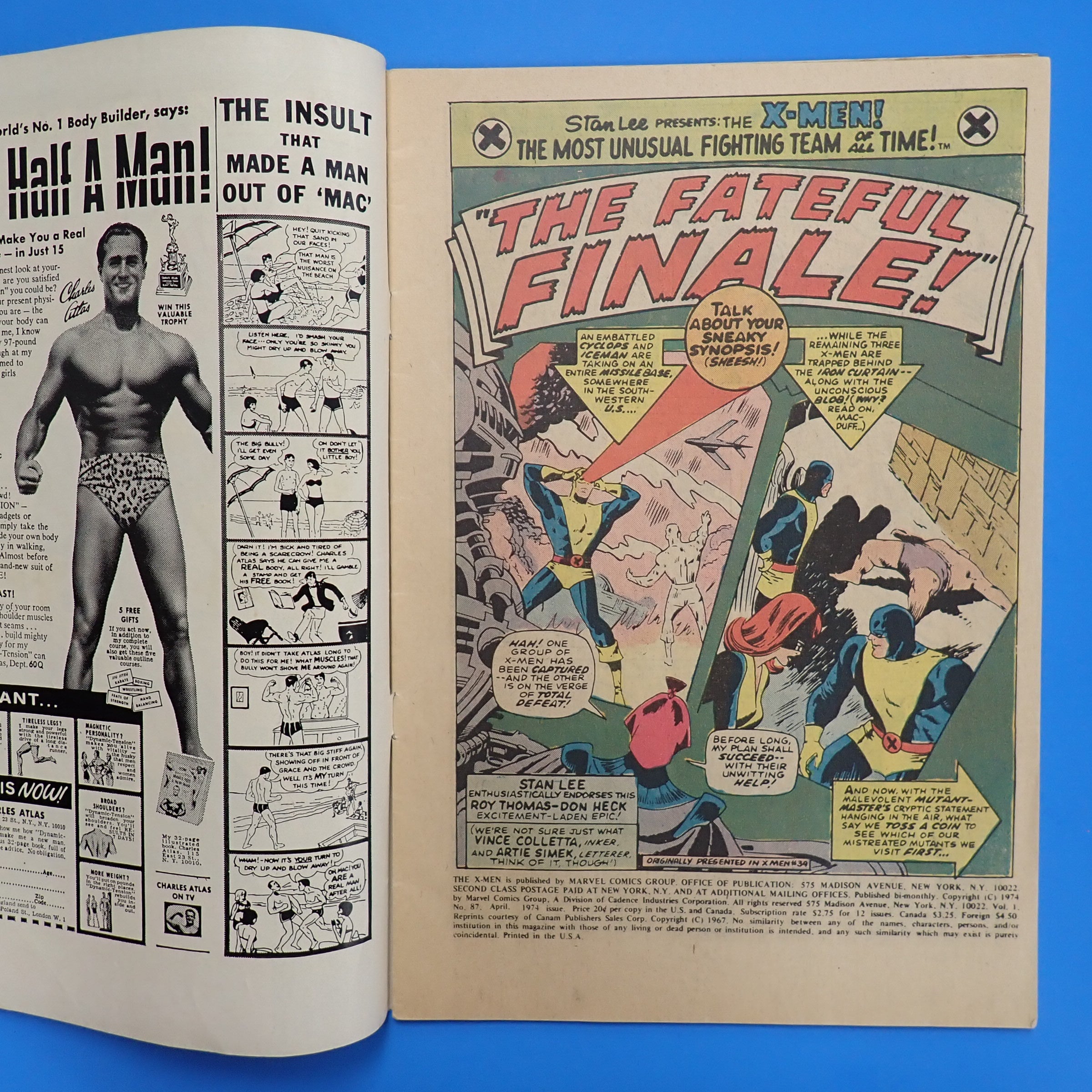 X-Men #87 (1974) - VG+ (4.5)