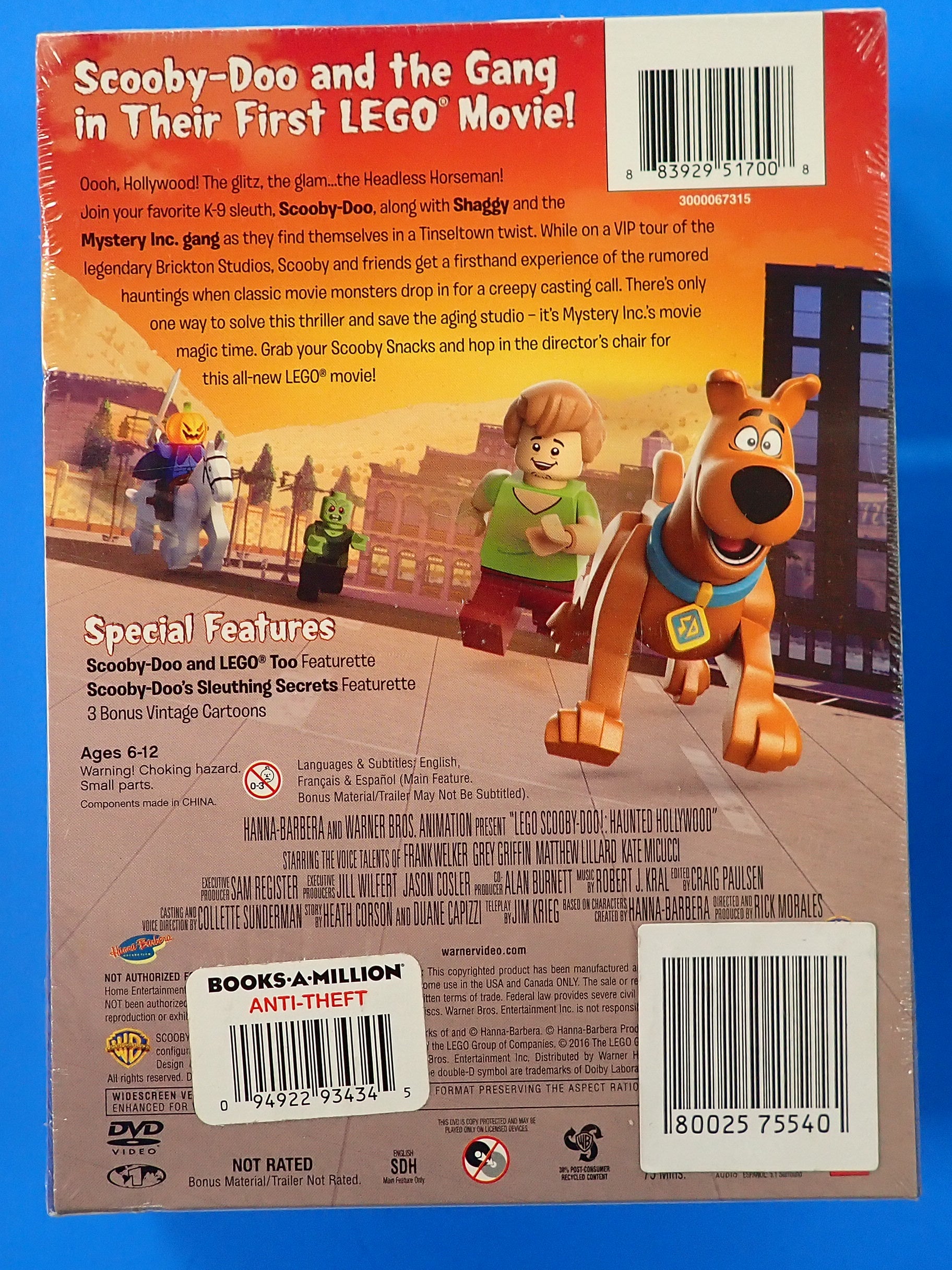 LEGO Scooby Doo Haunted Hollywood - DVD [Pre-Owned]