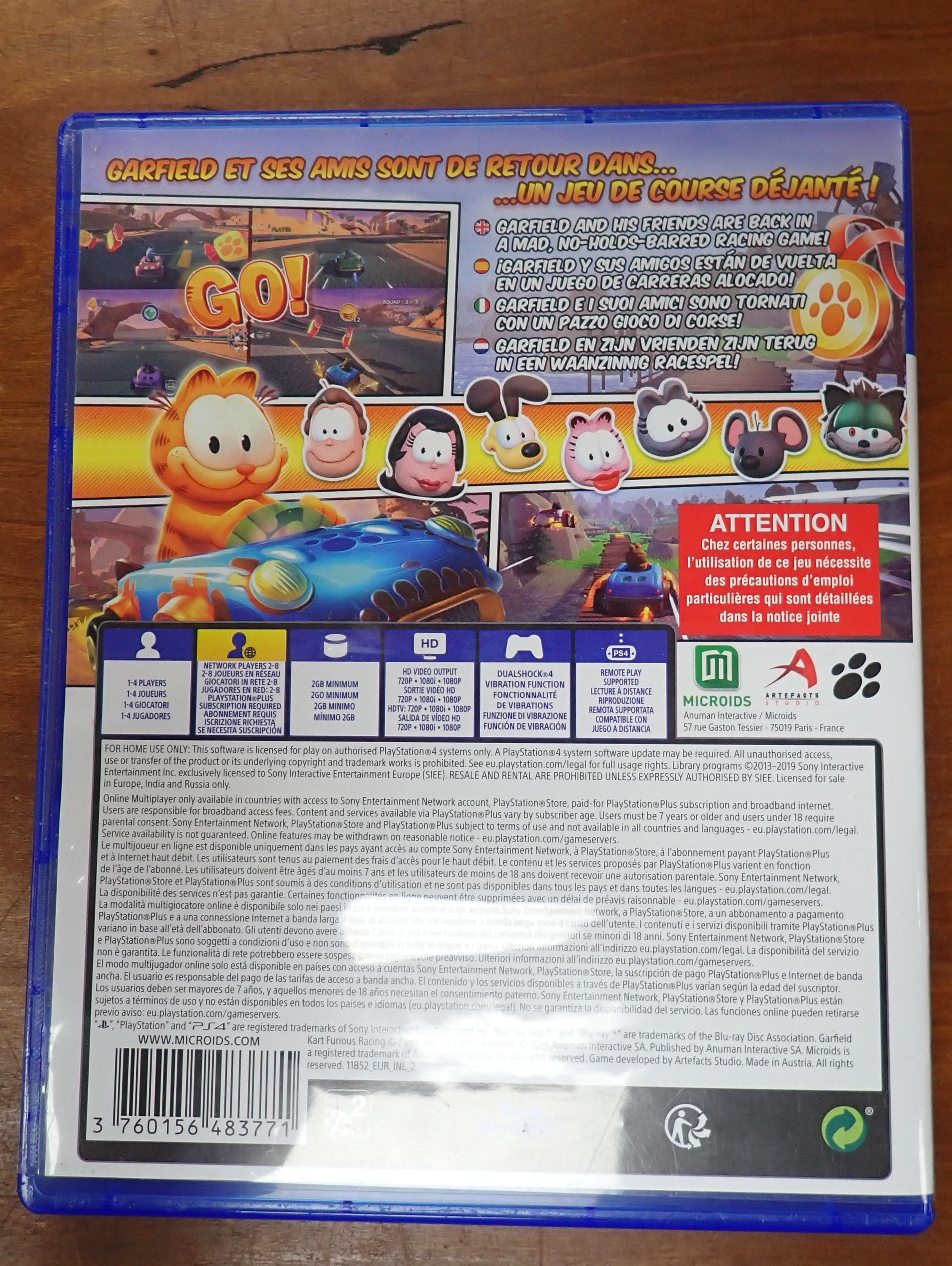 Garfield Kart: Furious Racing - PS4