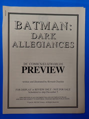 Batman Dark Allegiances (1995) Preview