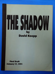The Shadow Final Draft (1991) by David Keopp