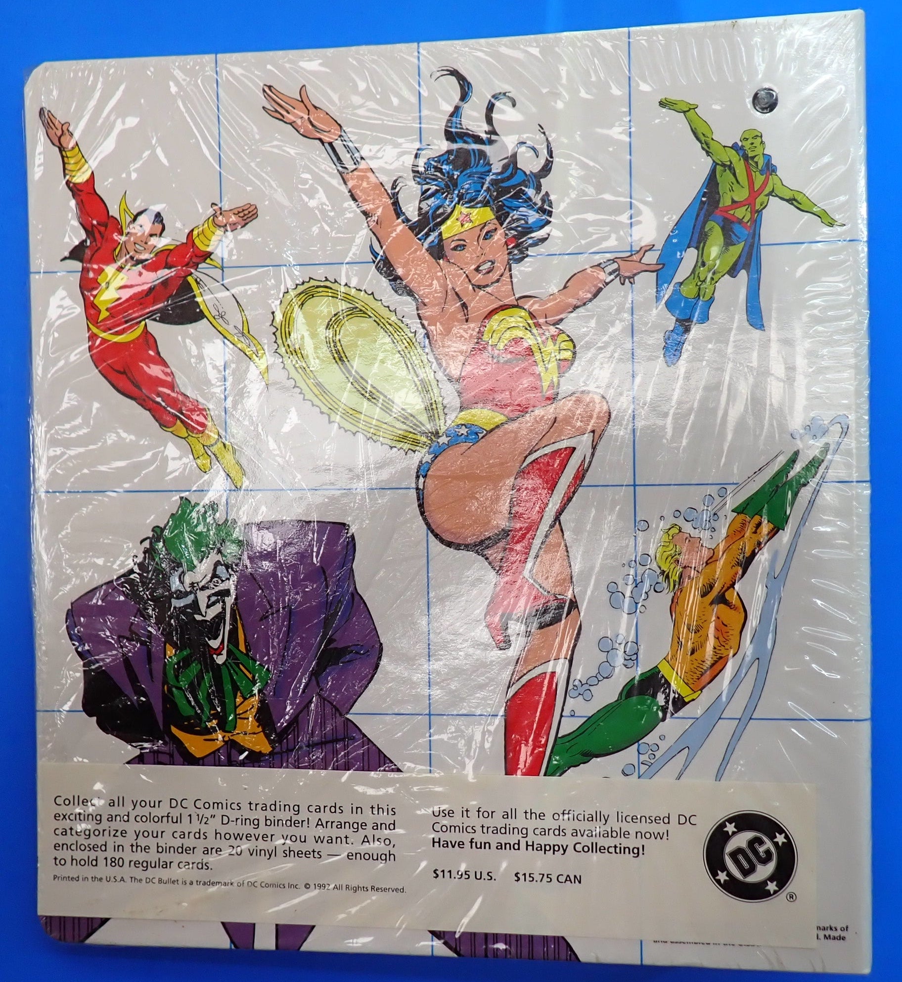 Vintage DC Comics 3 Ring Binder [Pre-Owned]