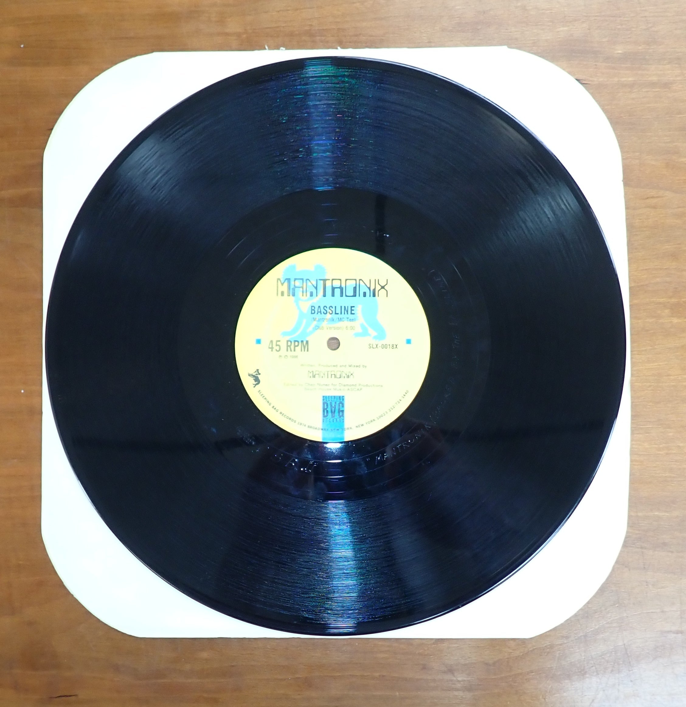Mantronix - Bassline The 12" Single