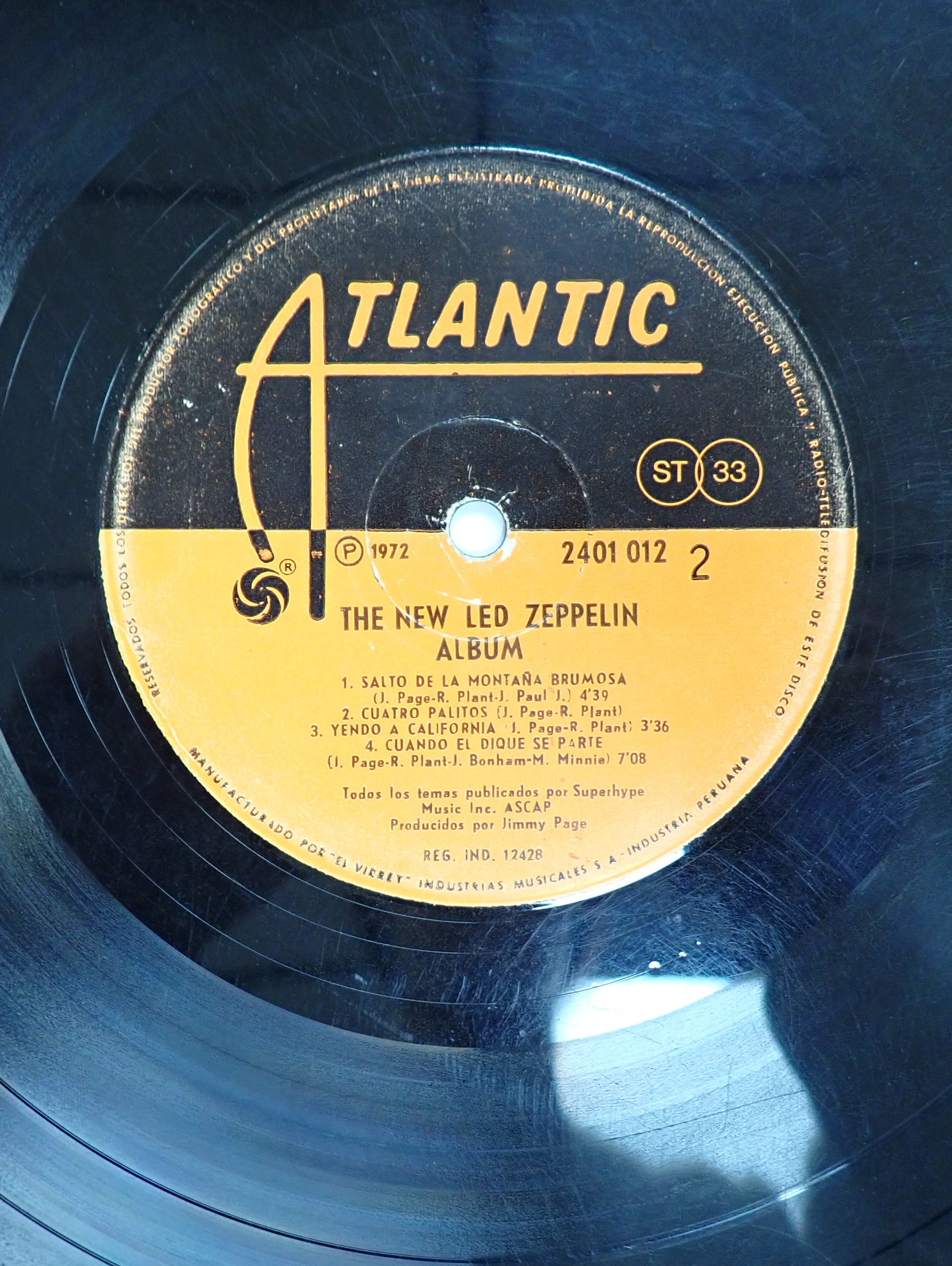 Led Zeppelin - Untitled (Peruvian Pressing)