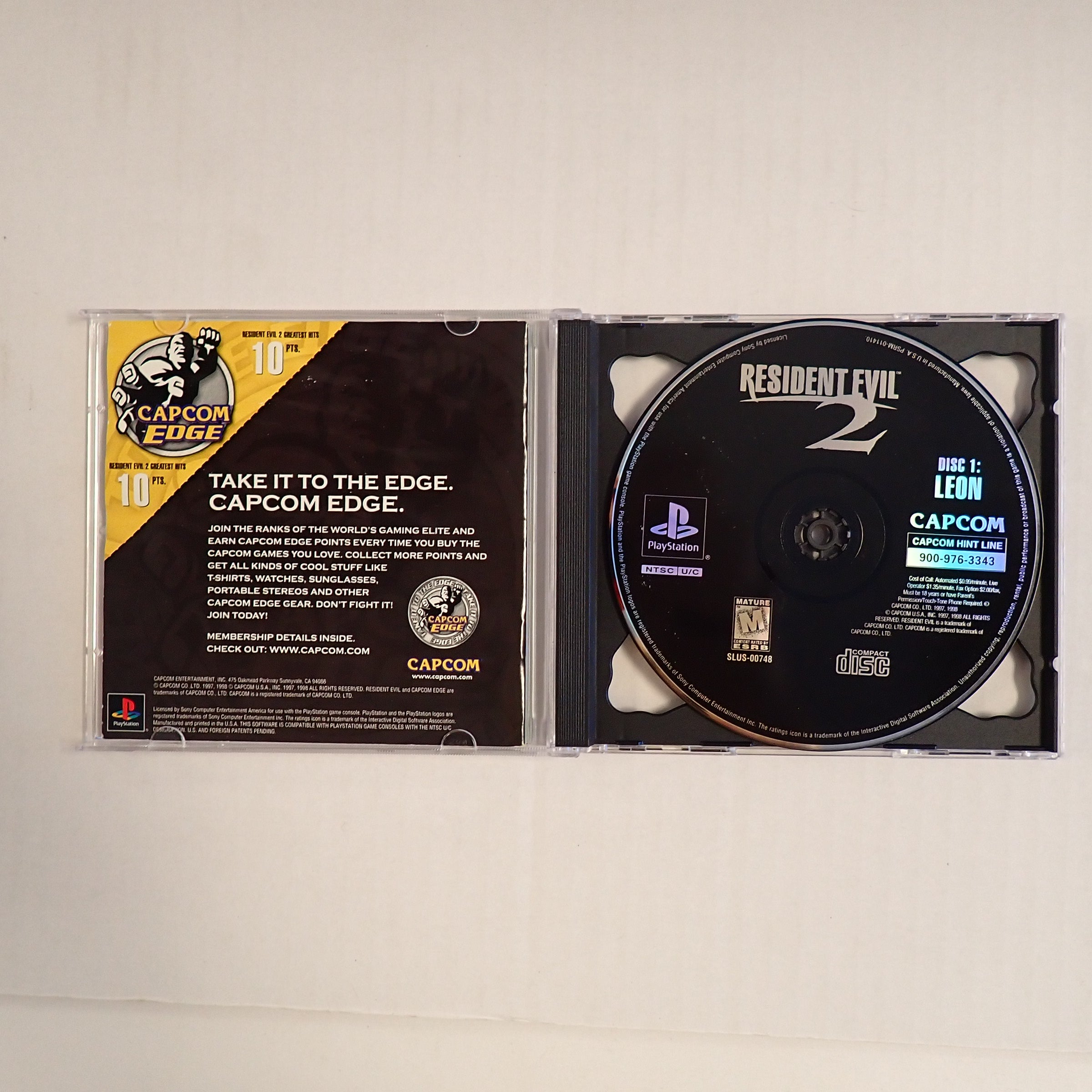 Resident Evil 2 Greatest Hits - PS2