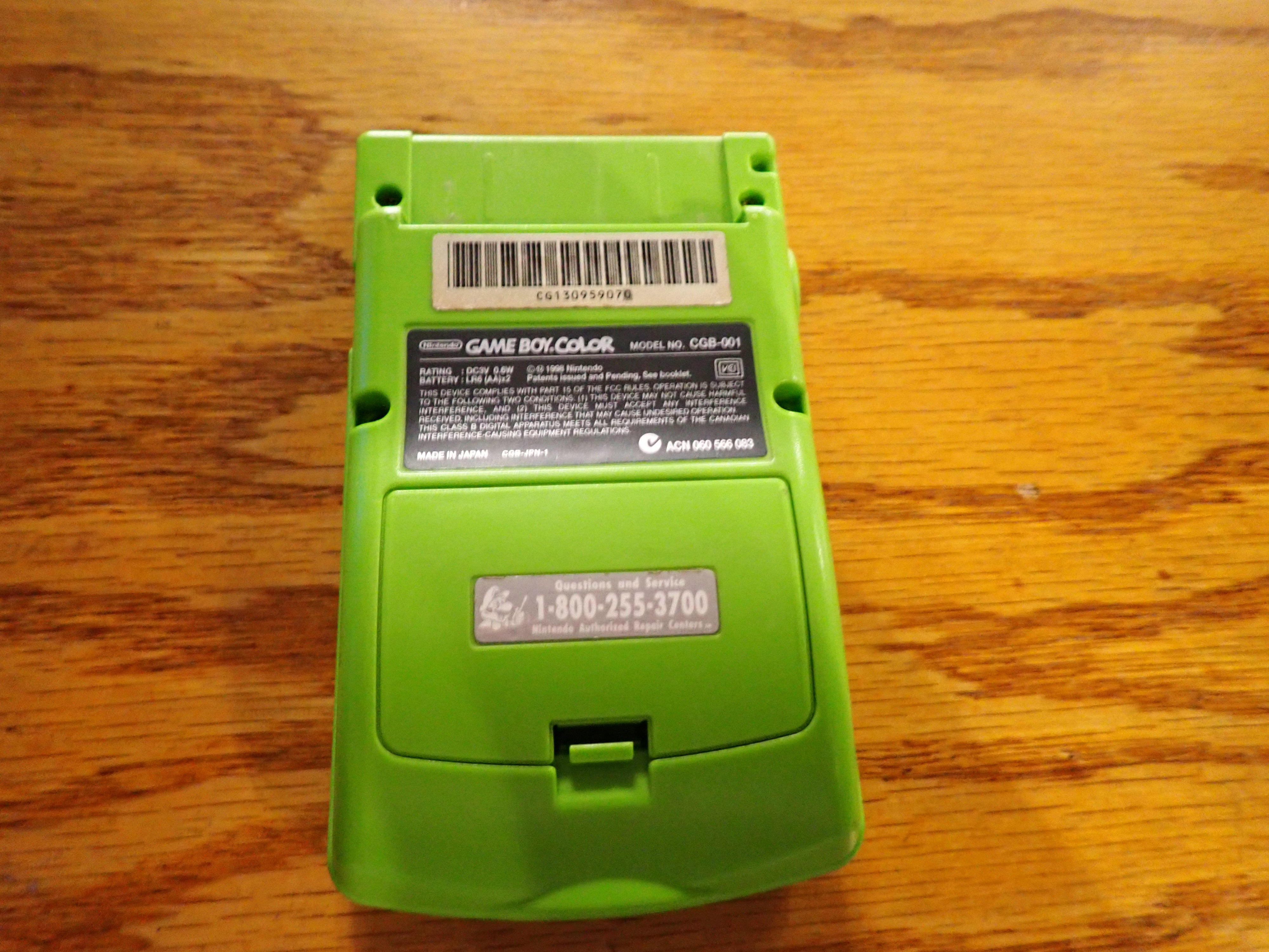 Gameboy Color - Lime