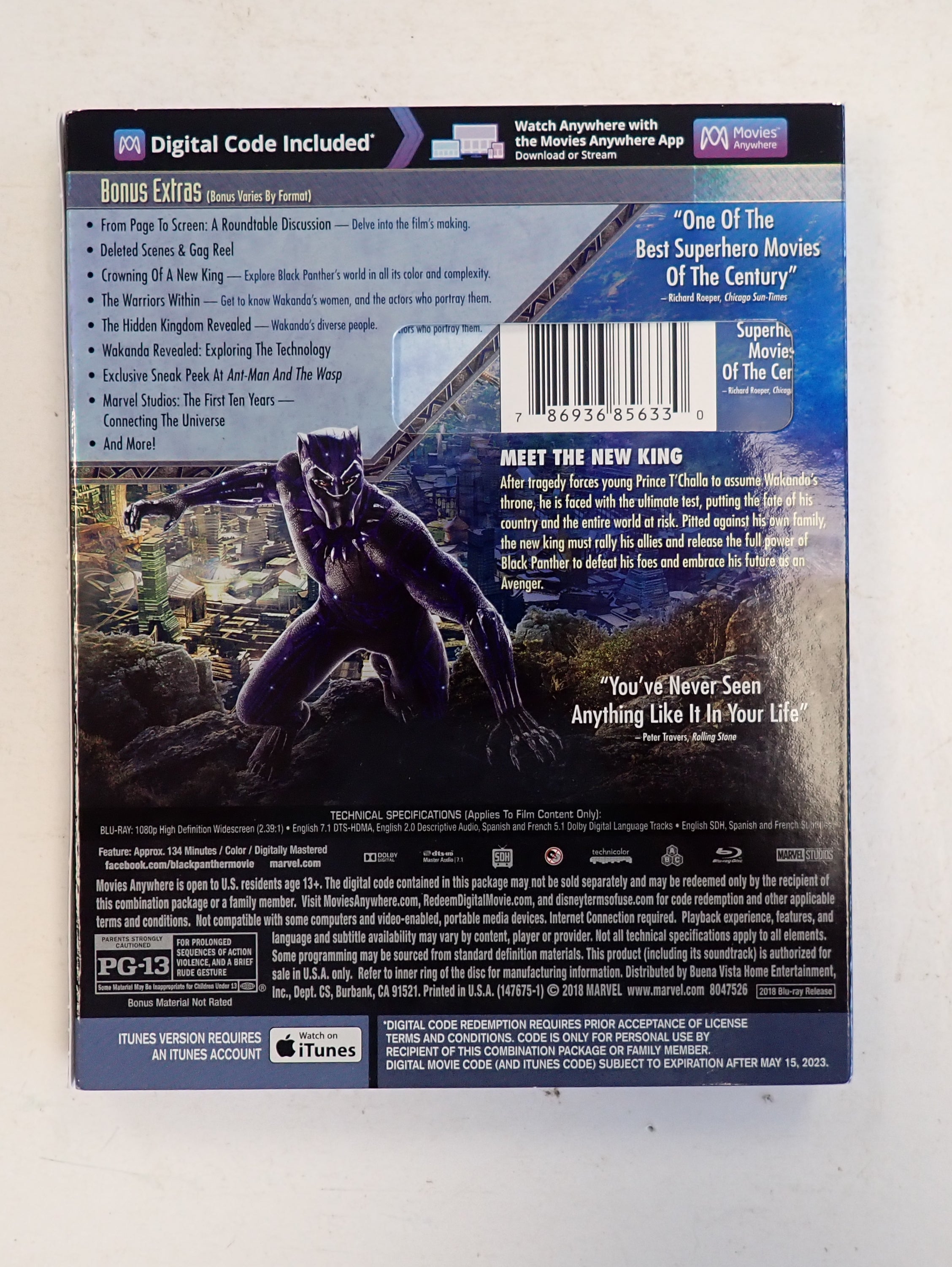 Black Panther - Blu-ray