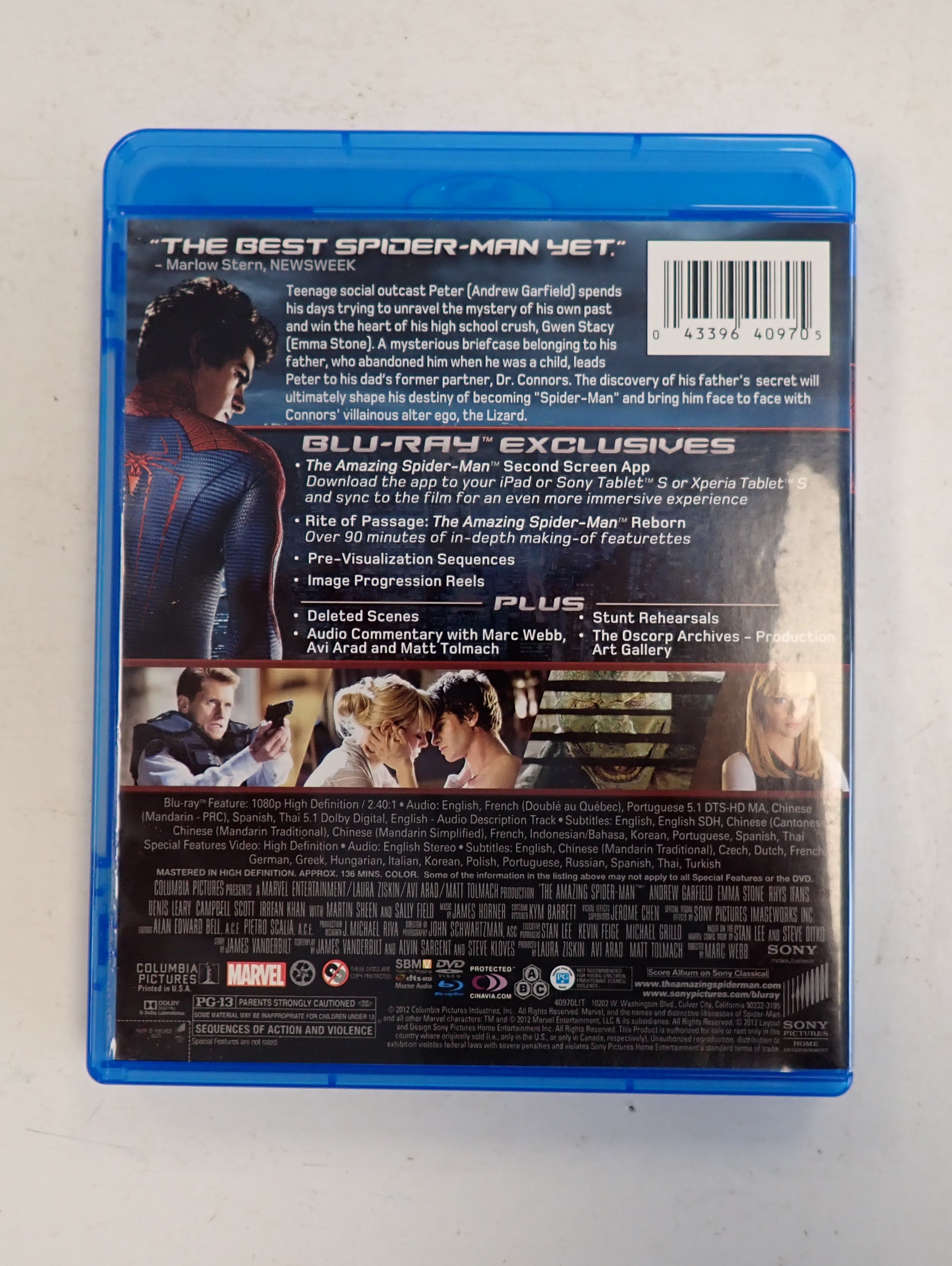 The Amazing Spider-Man - Blu-ray