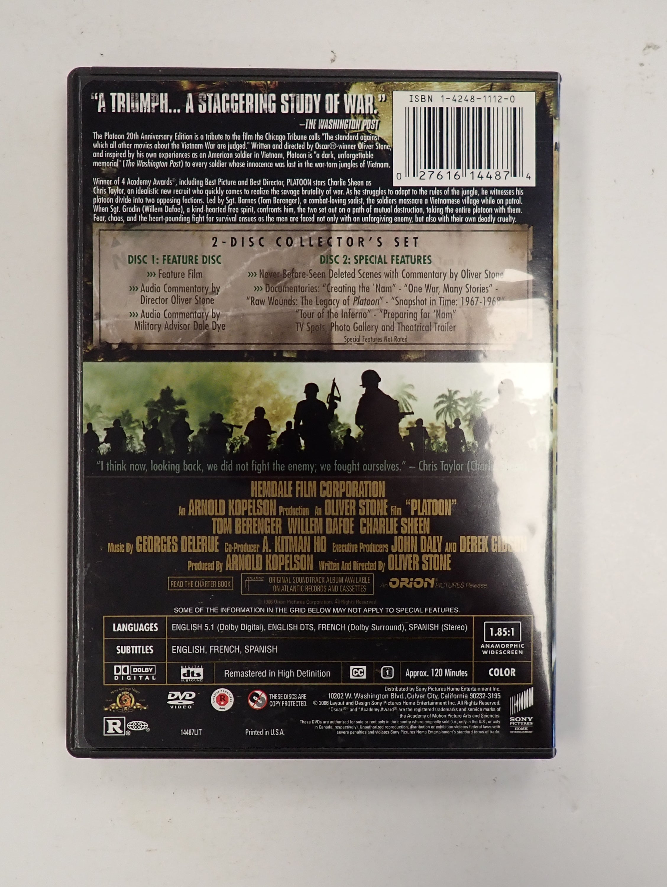 Platoon Collector's Edition - DVD
