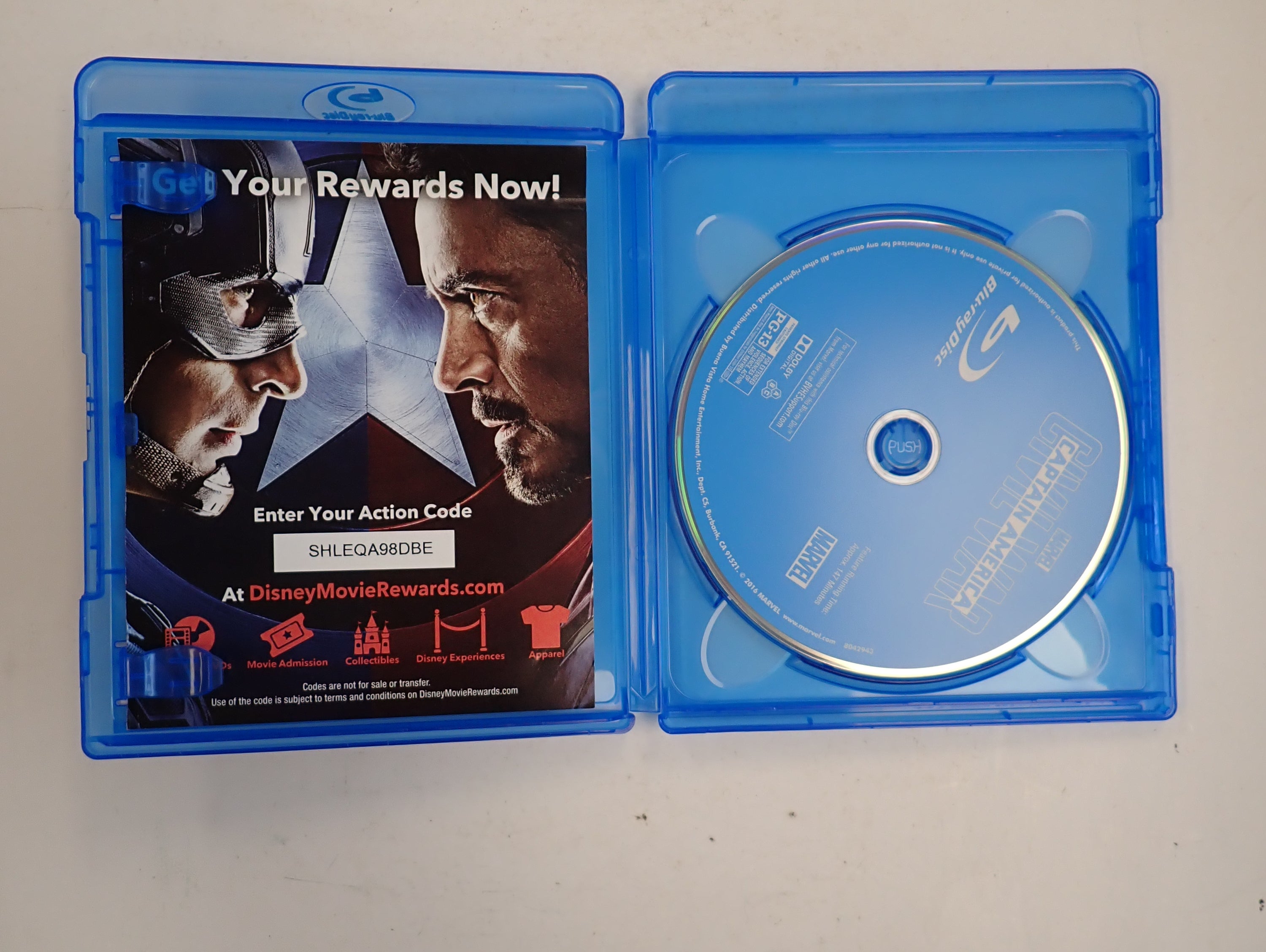 Captain America: Civil War - Blu-ray