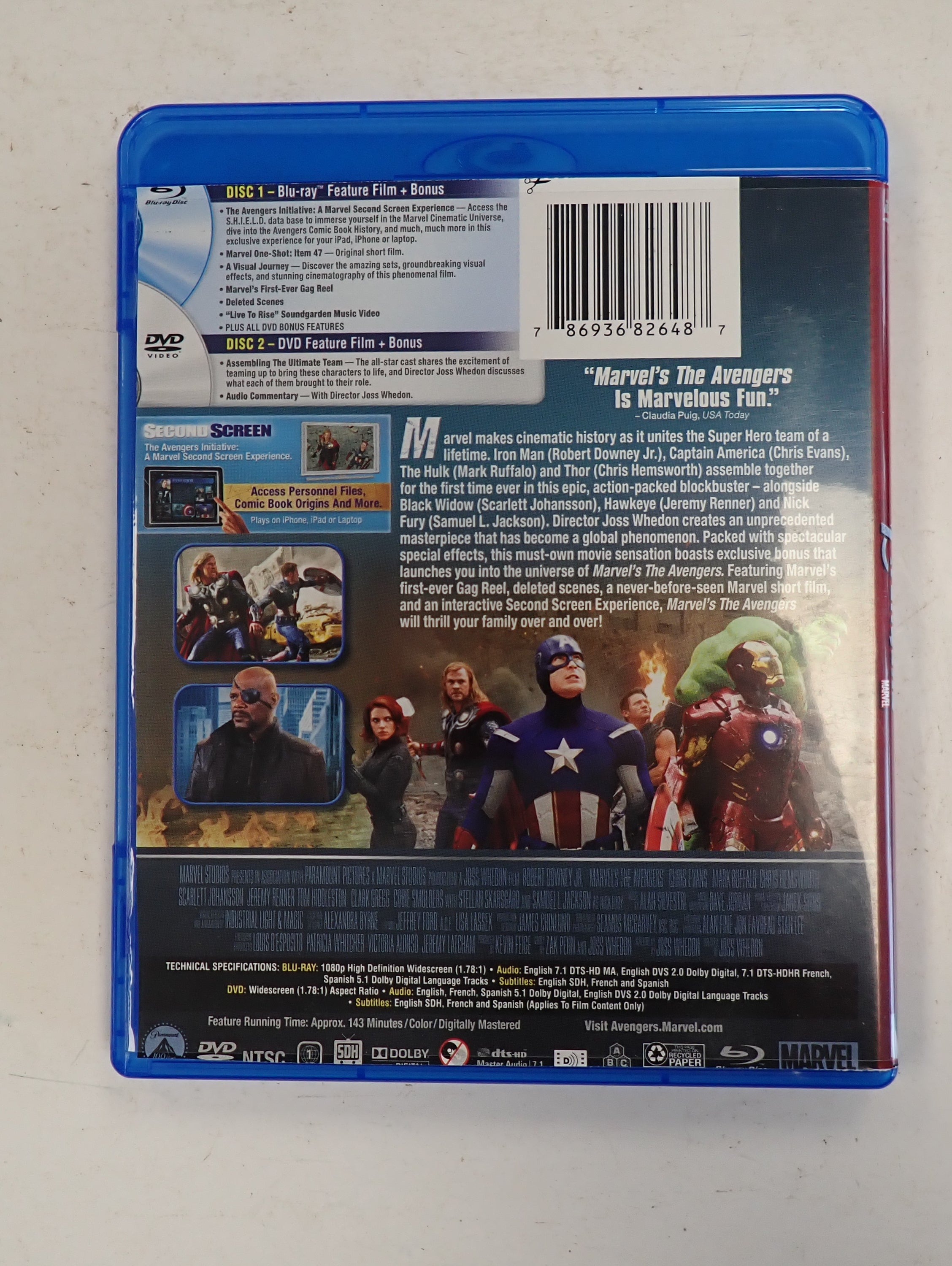 The Avengers - Blu-ray