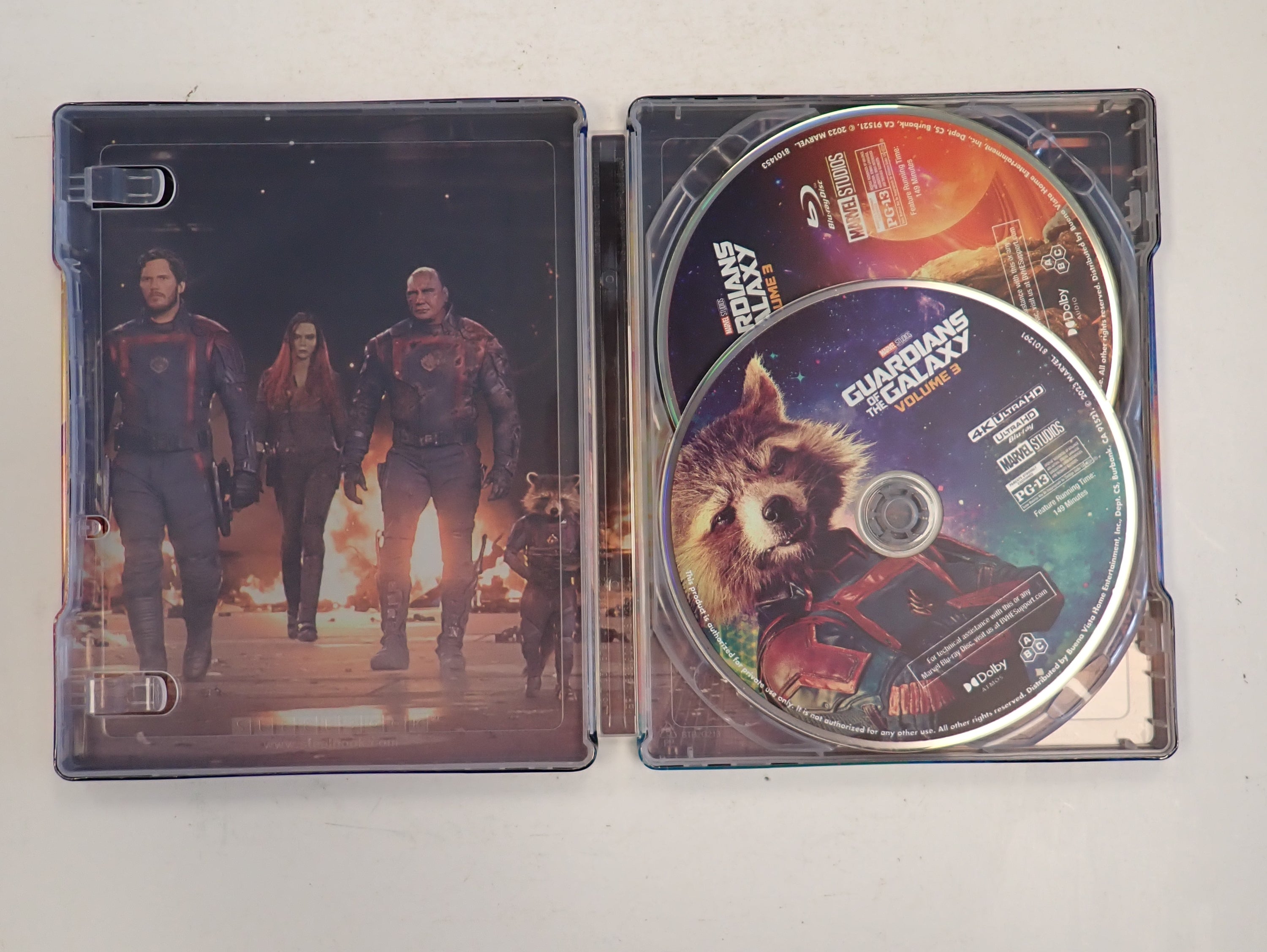 Guardians of the Galaxy Volume 3 - Blu-ray Steelbook