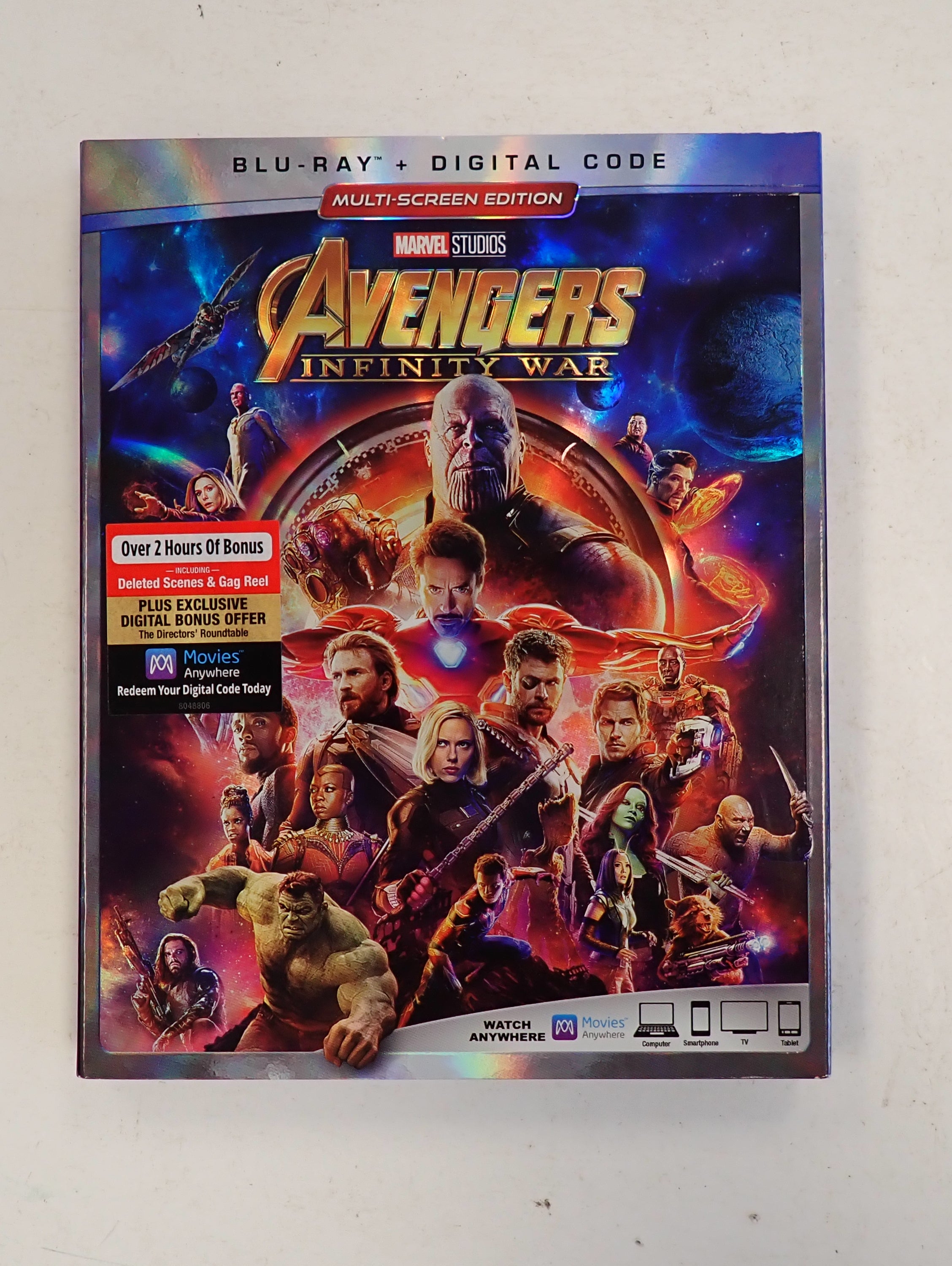 Avengers Infinity War - Blu-ray
