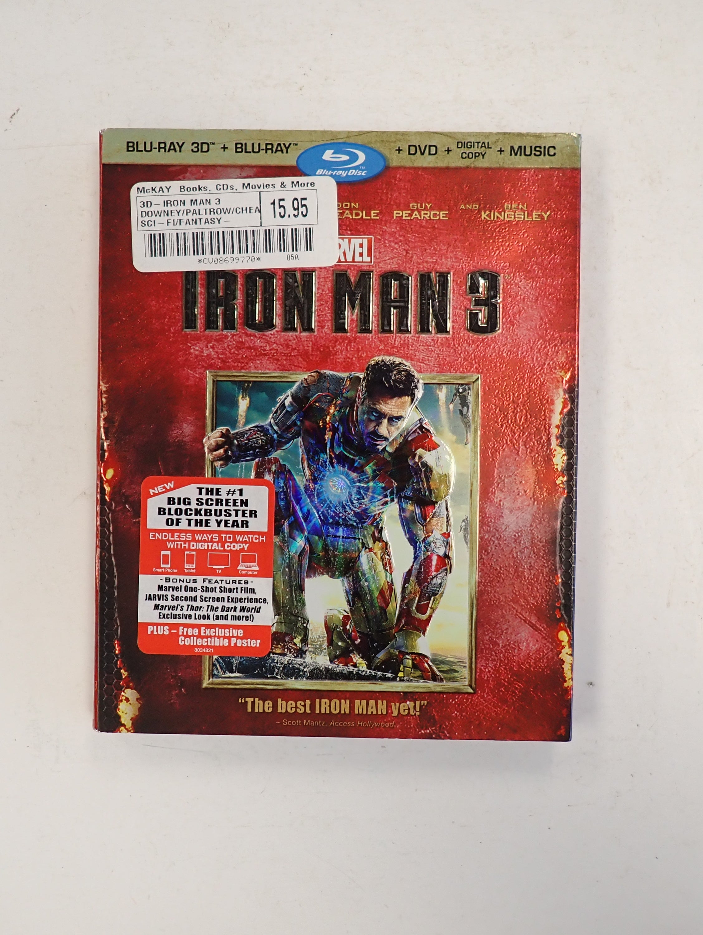Iron Man 3 - Blu-ray