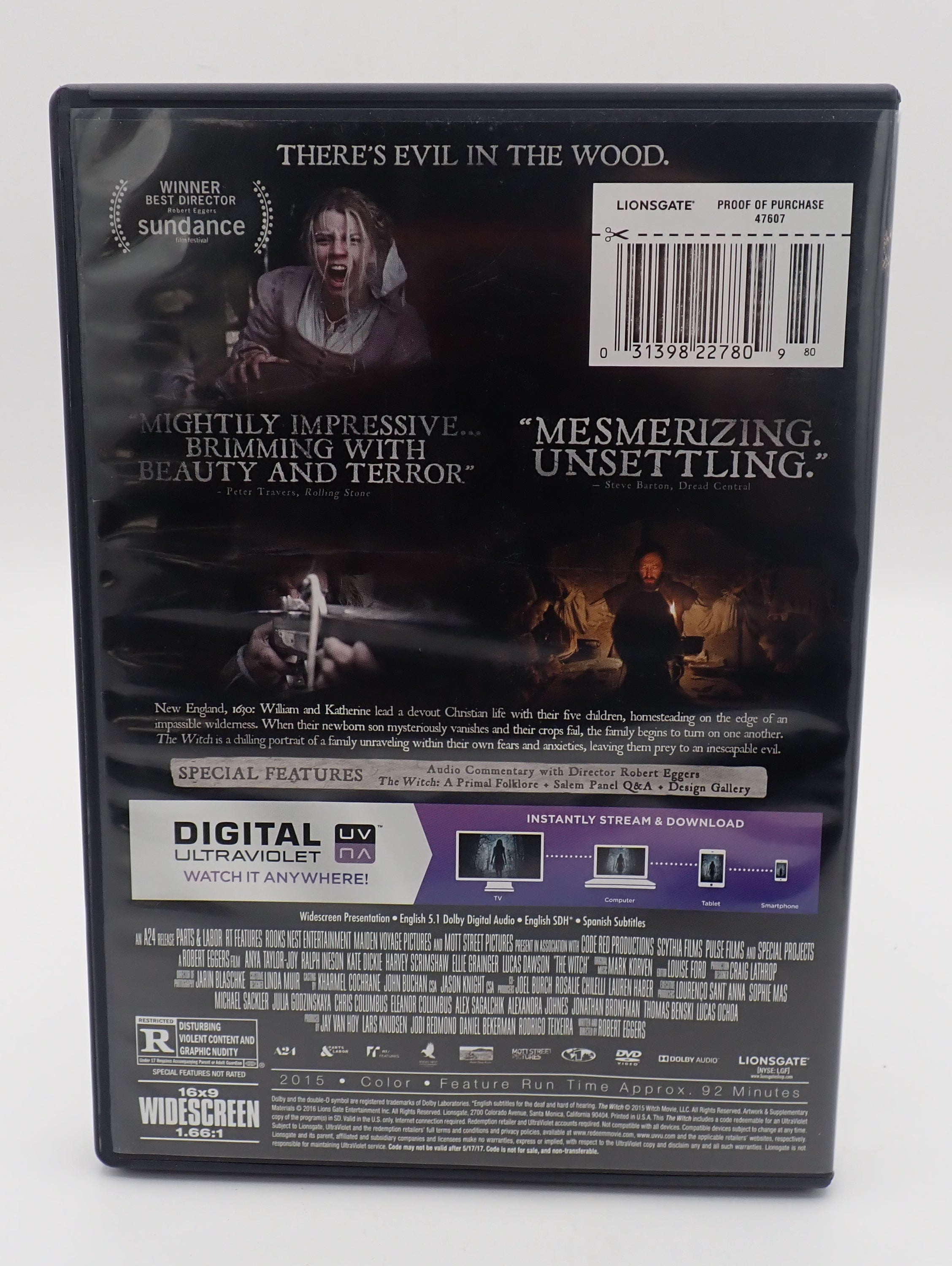 The VVitch - DVD