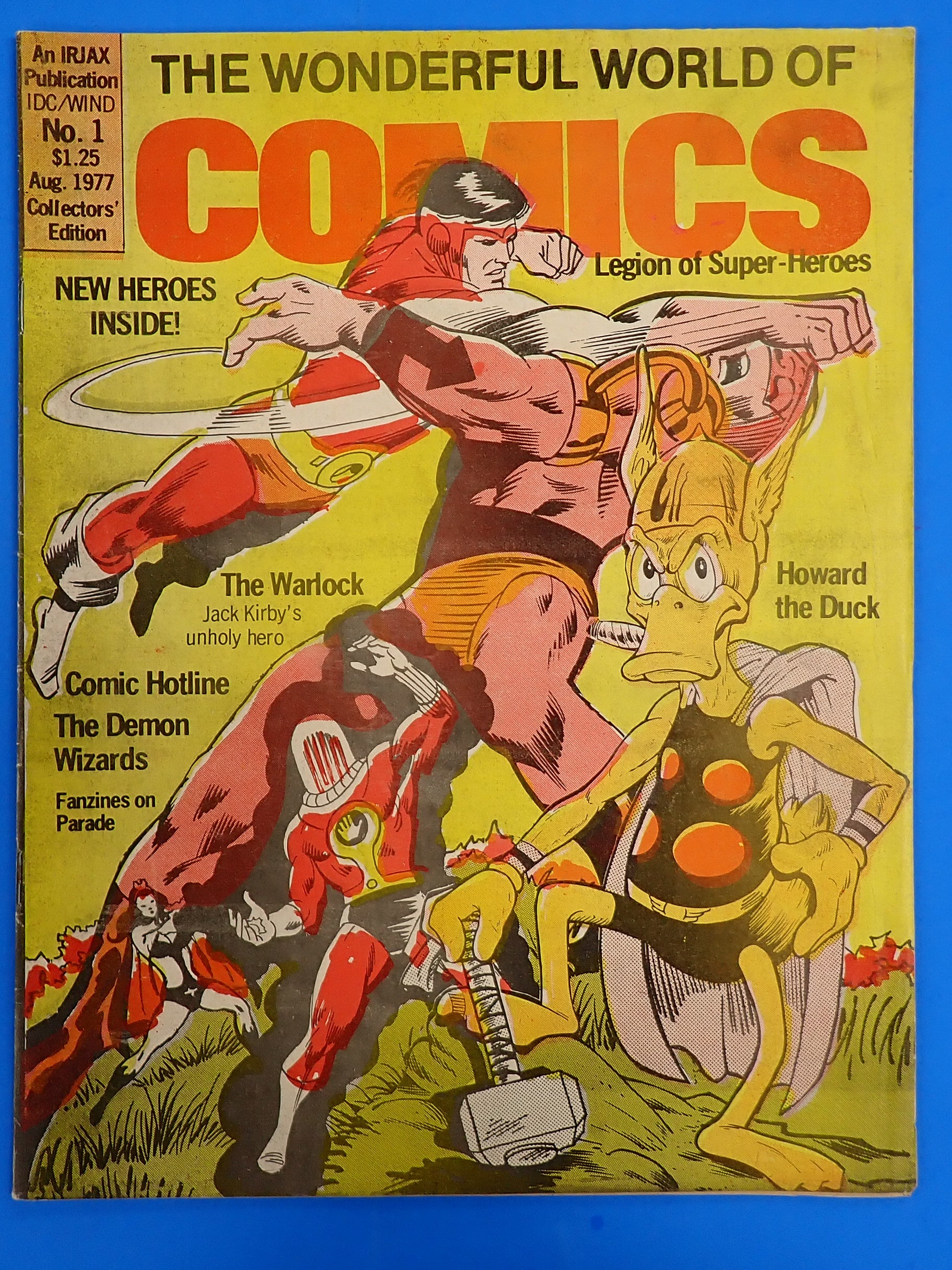 The Wonderful World of Comics (1977) - Zine [Pre-Owned]